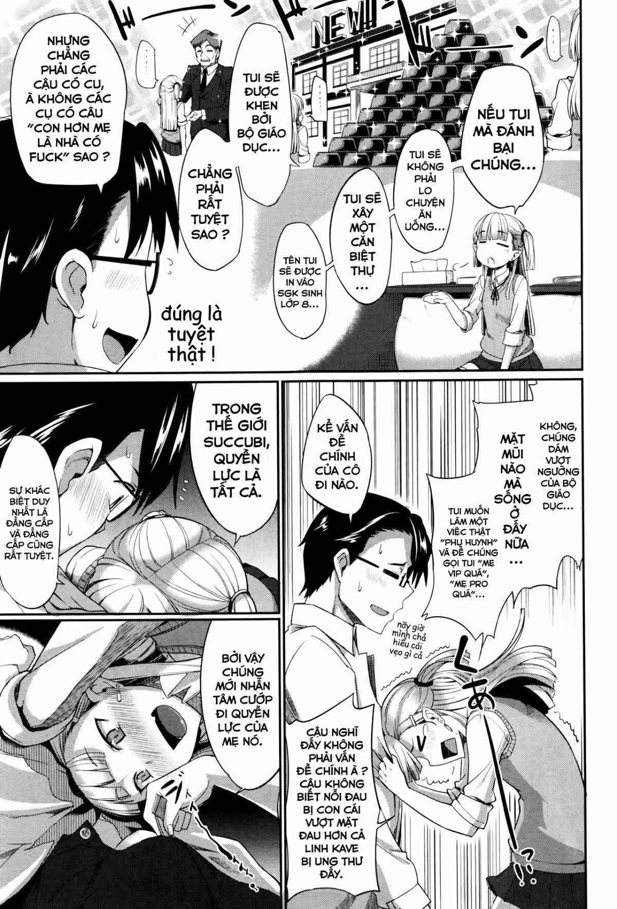 HentaiVN.net - Ảnh 7 - Inma no Mikata! [Succubi's Supporter!; Công ty Succubi] - Chap 3