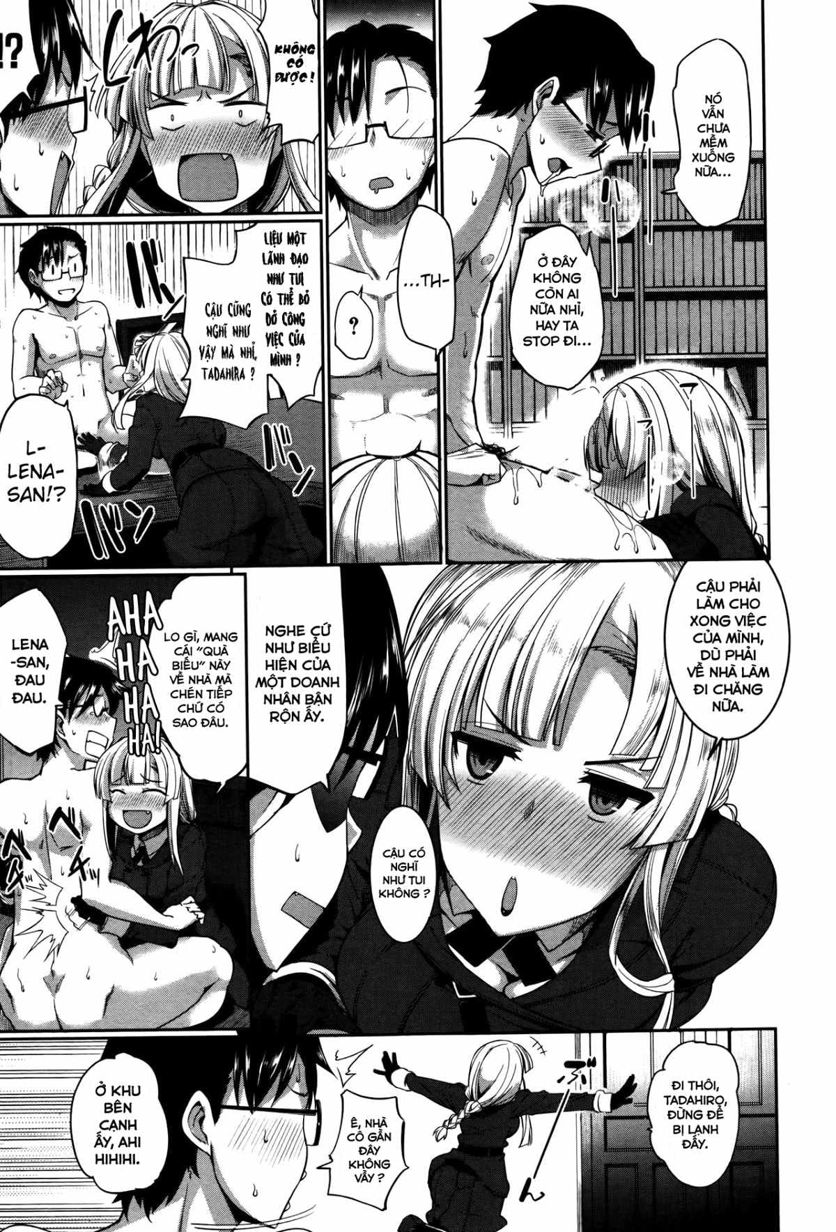 HentaiVN.net - Ảnh 17 - Inma no Mikata! [Succubi's Supporter!; Công ty Succubi] - Chap 4
