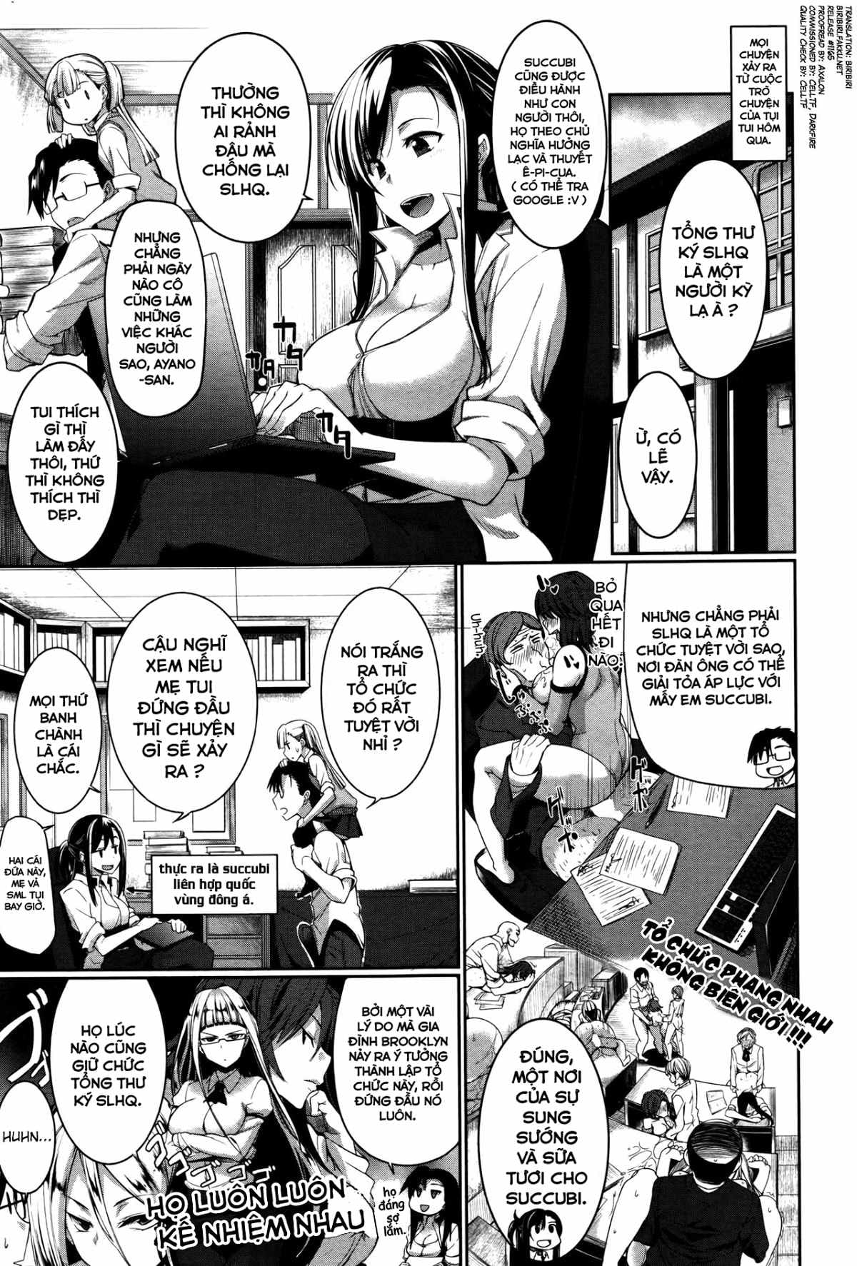 HentaiVN.net - Ảnh 3 - Inma no Mikata! [Succubi's Supporter!; Công ty Succubi] - Chap 4