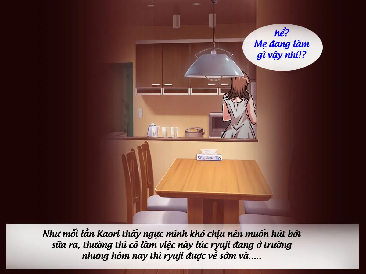 HentaiVN.net - Ảnh 8 - Làm mẹ làm vợ [Nyuuhakushoku no Meshibe Jutai Hen] - Chap 1