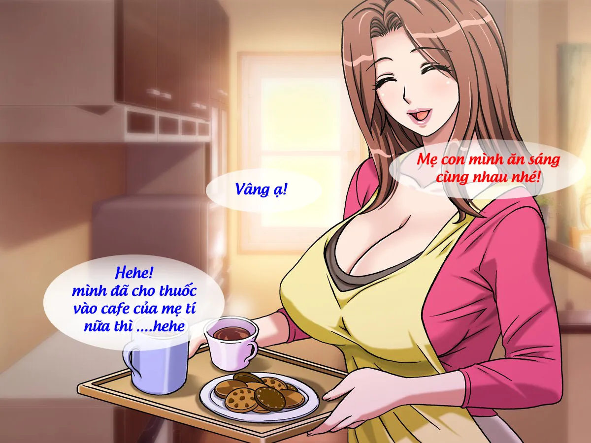 HentaiVN.net - Ảnh 4 - Làm mẹ làm vợ [Nyuuhakushoku no Meshibe Jutai Hen] - Chap 2