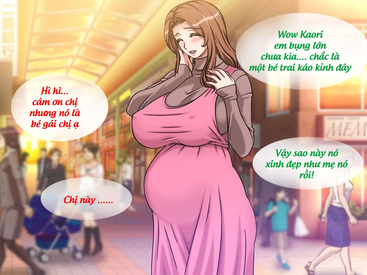 HentaiVN.net - Ảnh 59 - Làm mẹ làm vợ [Nyuuhakushoku no Meshibe Jutai Hen] - Chap 2
