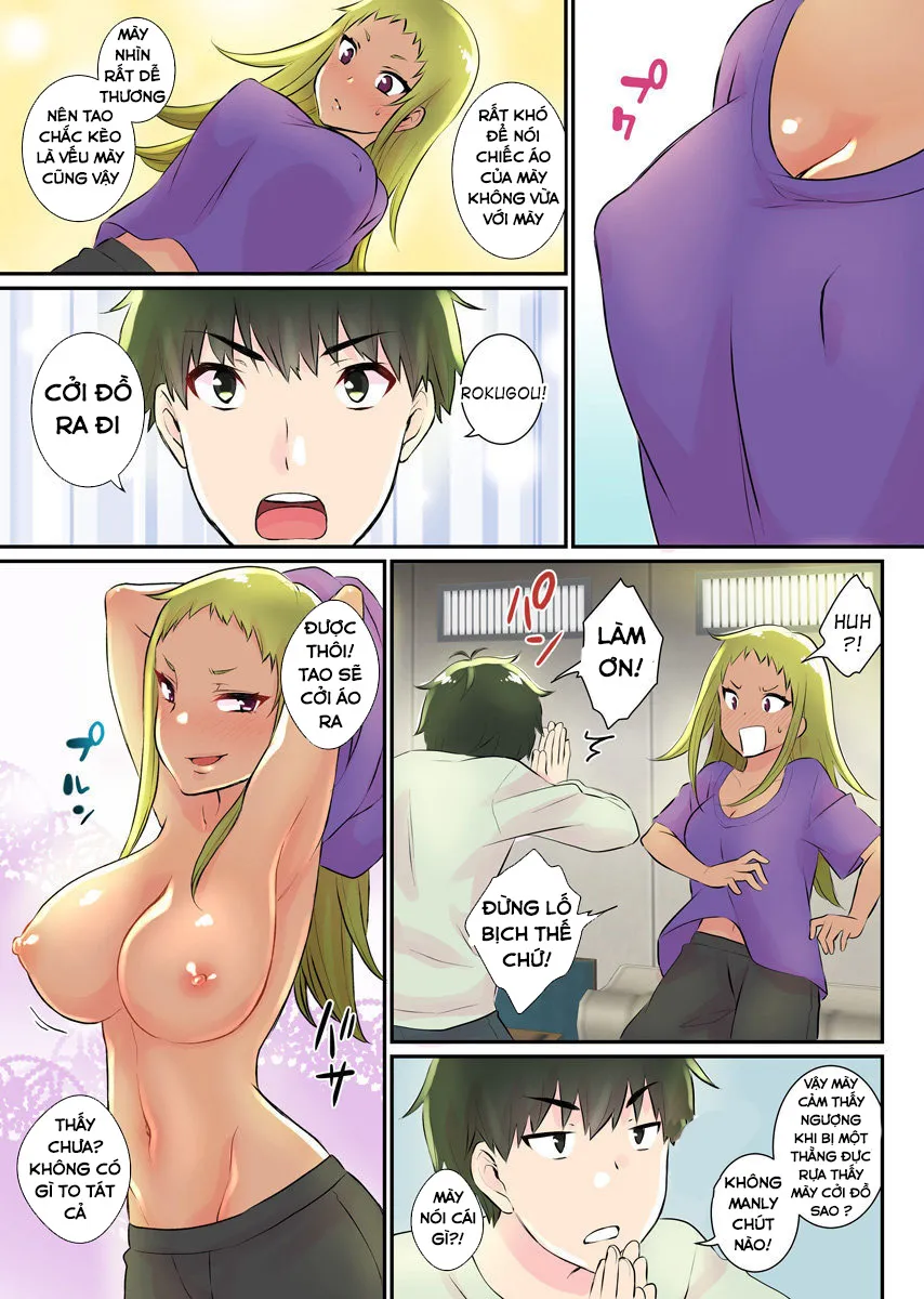 HentaiVN.net - Ảnh 13 - Hành Trình Có Harem [Nyotaika Harem Gakuen ~Uso desho?; Boku no Naka ni Shinyuu no Are ga Haitteru?!~] - Chap 2