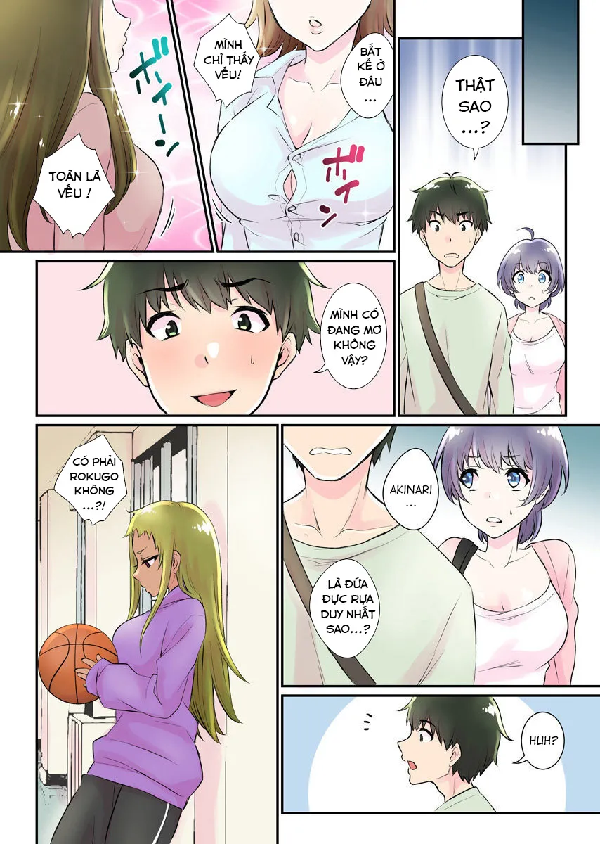 HentaiVN.net - Ảnh 5 - Hành Trình Có Harem [Nyotaika Harem Gakuen ~Uso desho?; Boku no Naka ni Shinyuu no Are ga Haitteru?!~] - Chap 2