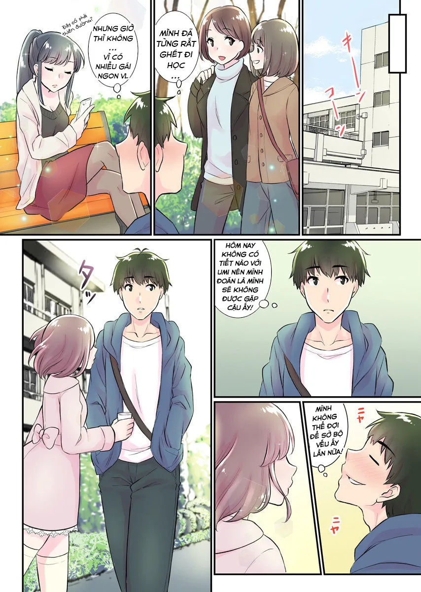 HentaiVN.net - Ảnh 4 - Hành Trình Có Harem [Nyotaika Harem Gakuen ~Uso desho?; Boku no Naka ni Shinyuu no Are ga Haitteru?!~] - Chap 3
