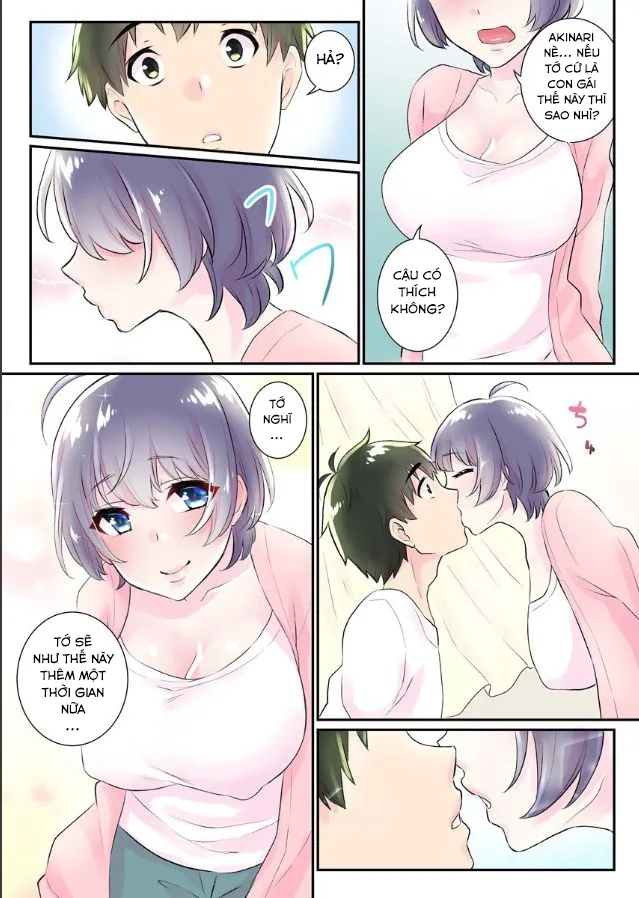 HentaiVN.net - Ảnh 25 - Hành Trình Có Harem [Nyotaika Harem Gakuen ~Uso desho?; Boku no Naka ni Shinyuu no Are ga Haitteru?!~] - Chap 4 [End]