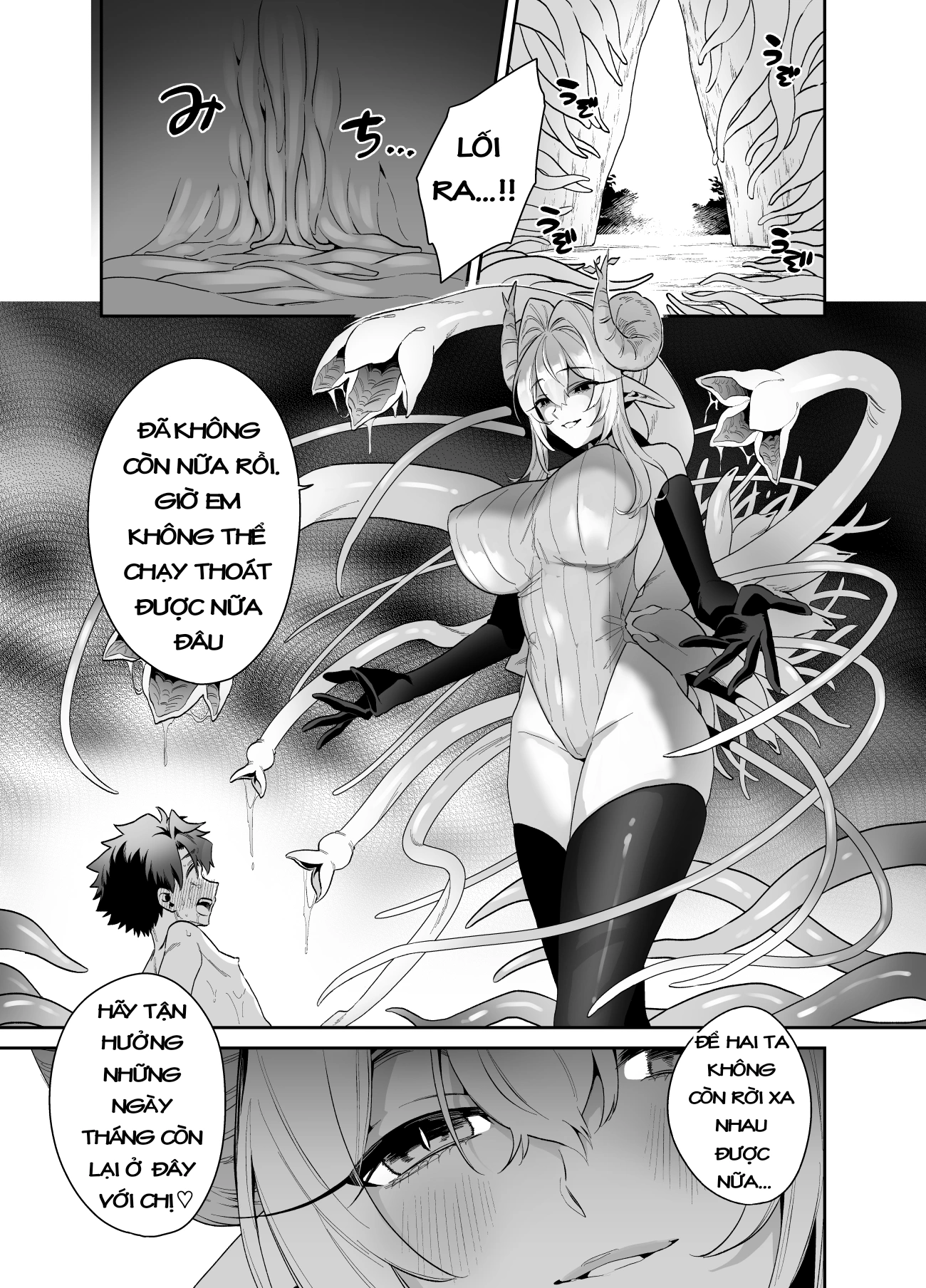 HentaiVN.net - Ảnh 18 - Dũng sĩ tập sự và hành trình "được" onee-chan quái vật vắt cực khô - 1 bắn
