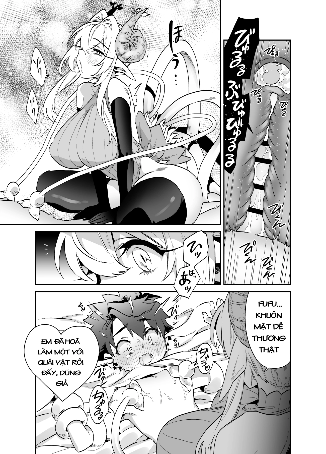 HentaiVN.net - Ảnh 22 - Dũng sĩ tập sự và hành trình "được" onee-chan quái vật vắt cực khô - 1 bắn