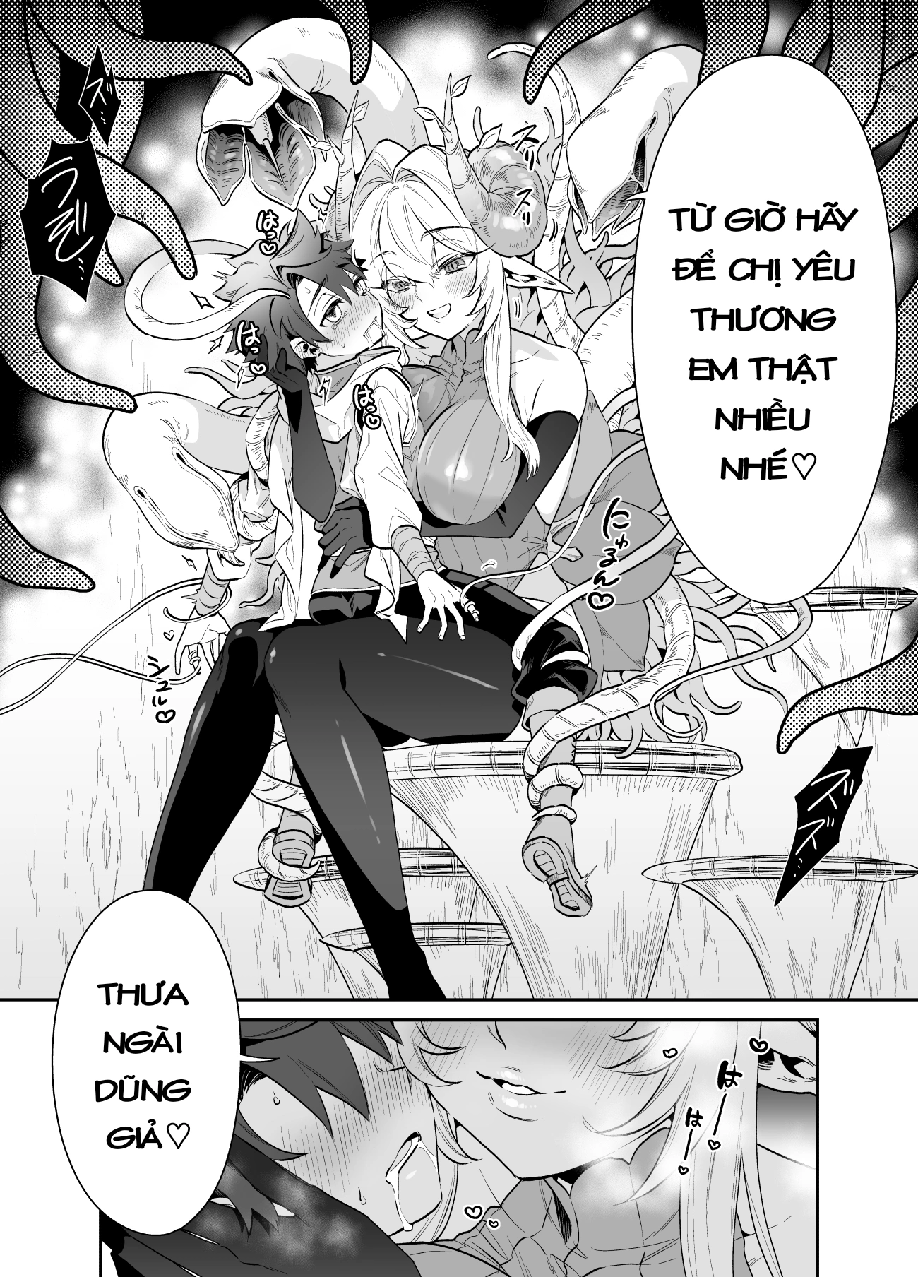 HentaiVN.net - Ảnh 5 - Dũng sĩ tập sự và hành trình "được" onee-chan quái vật vắt cực khô - 1 bắn