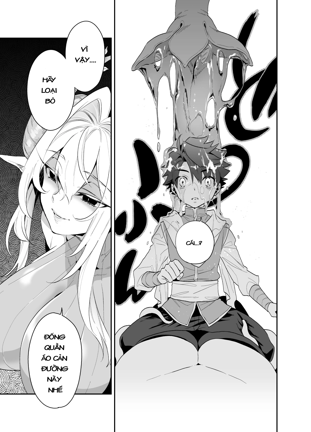 HentaiVN.net - Ảnh 8 - Dũng sĩ tập sự và hành trình "được" onee-chan quái vật vắt cực khô - 1 bắn