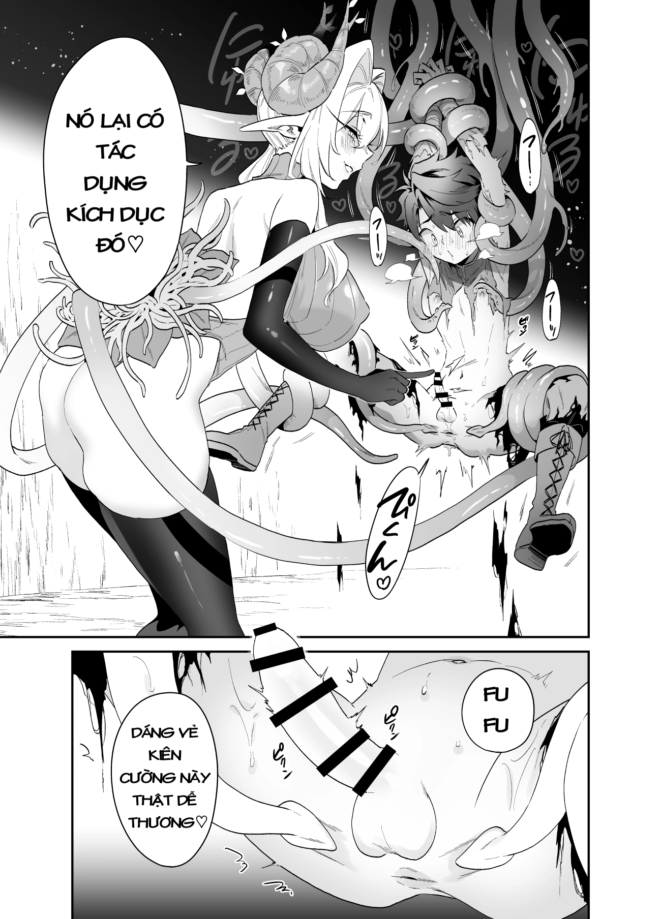 HentaiVN.net - Ảnh 10 - Dũng sĩ tập sự và hành trình "được" onee-chan quái vật vắt cực khô - 1 bắn