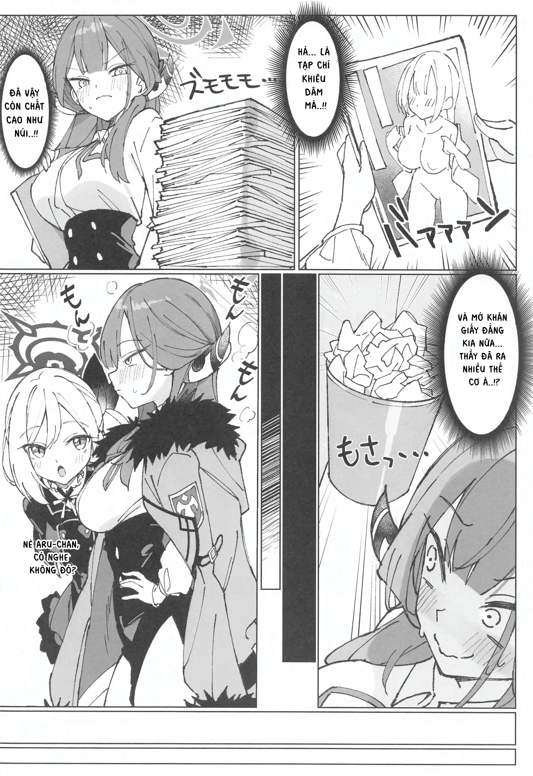 HentaiVN.net - Ảnh 4 - (C102) [Una House (Unacchi)] Nhật ký nhiếp ảnh của Rikuhachima Aru (Blue Archive) [Tiếng Việt] [Shrine Maiden] - Sếch Aru.mp4