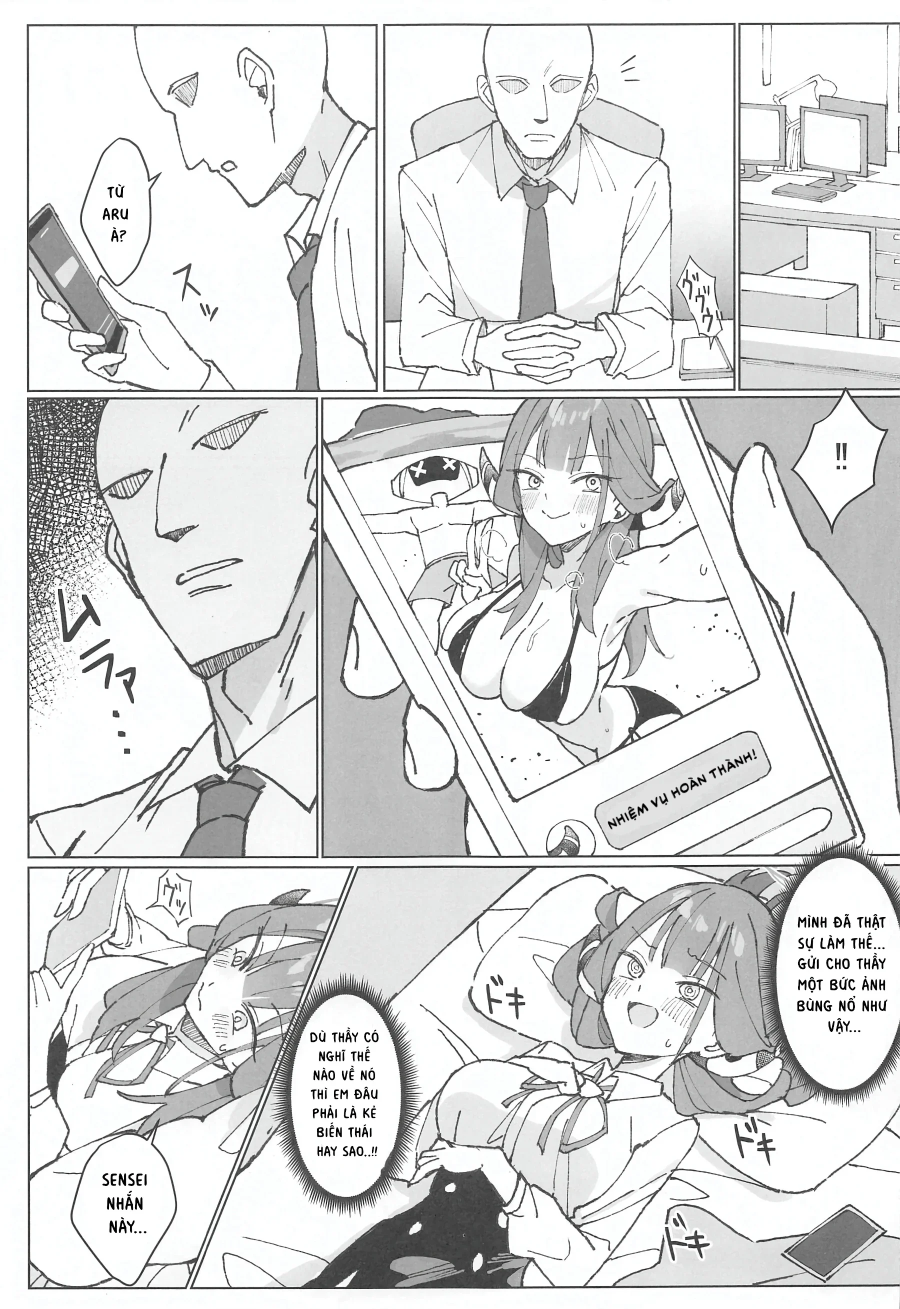 HentaiVN.net - Ảnh 5 - (C102) [Una House (Unacchi)] Nhật ký nhiếp ảnh của Rikuhachima Aru (Blue Archive) [Tiếng Việt] [Shrine Maiden] - Sếch Aru.mp4
