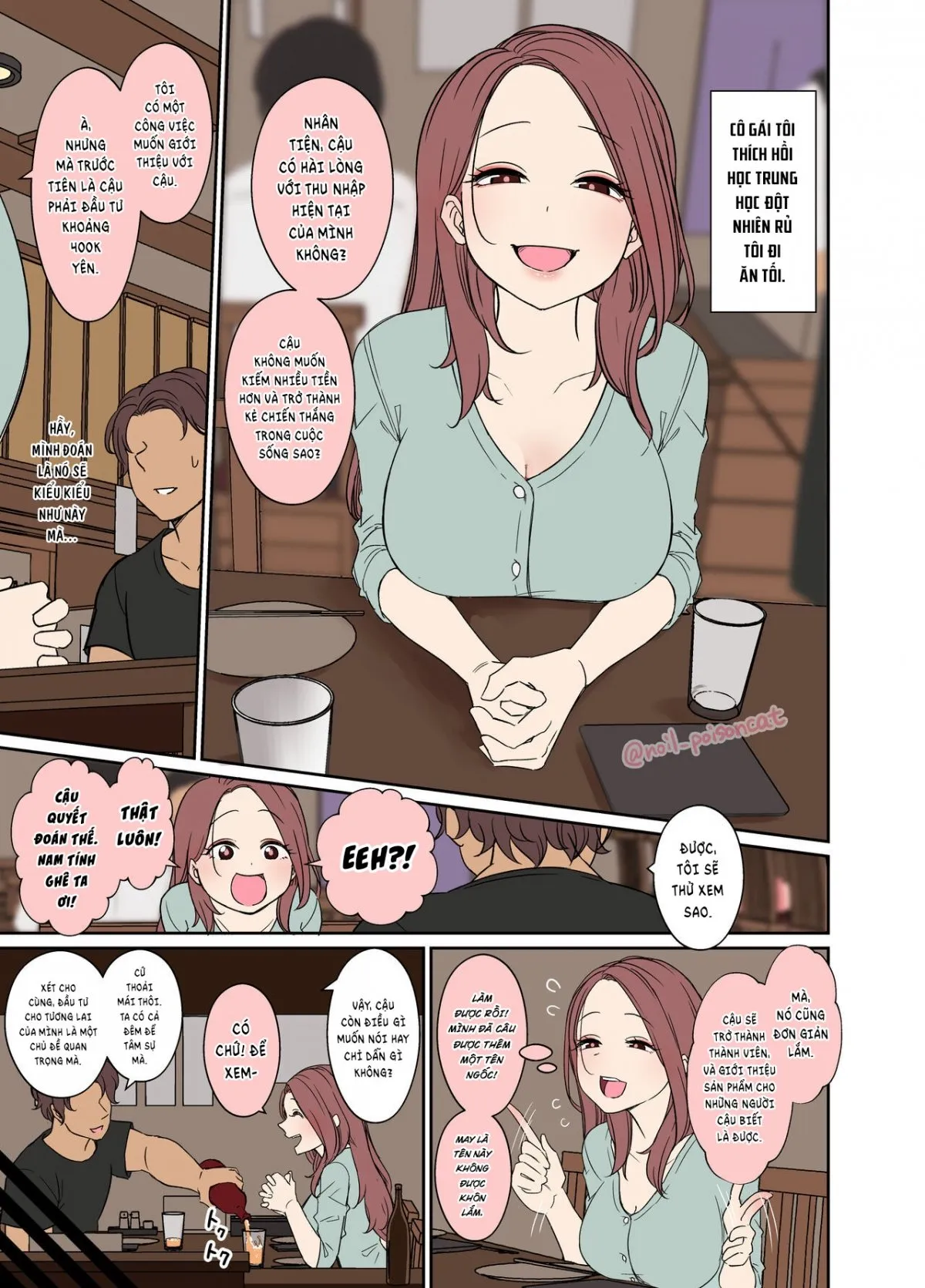 HentaiVN.net - Ảnh 3 - Câu chuyện về làm việc xấu xa với cô bạn học cũ say rượu [Deisui Shita doukyusei ni Warui Koto o Suru Hanashi] - 1 bắn