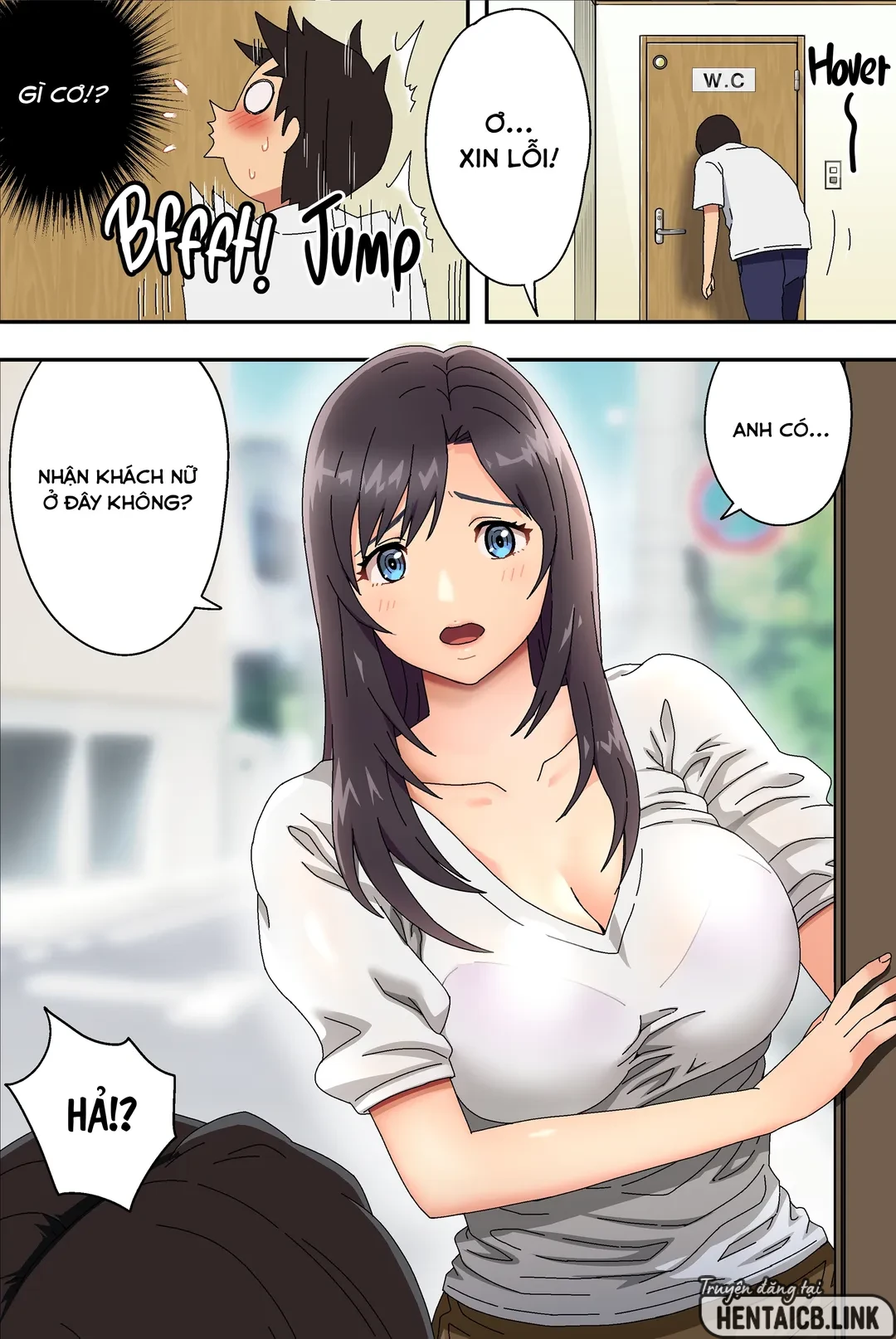 HentaiVN.net - Ảnh 8 - Tiệm cắt tóc sung sướng - Ch. 1