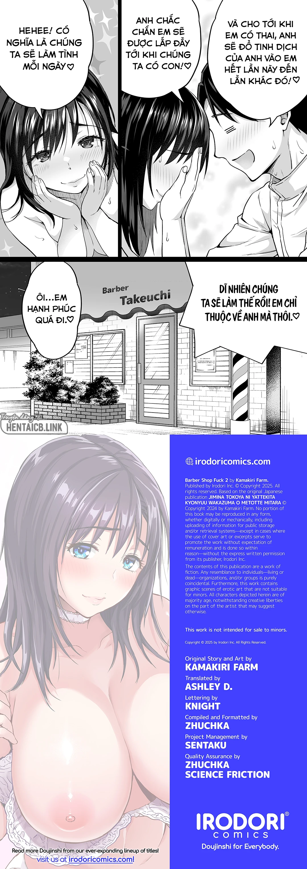 HentaiVN.net - Ảnh 15 - Tiệm cắt tóc sung sướng - Ch. 2