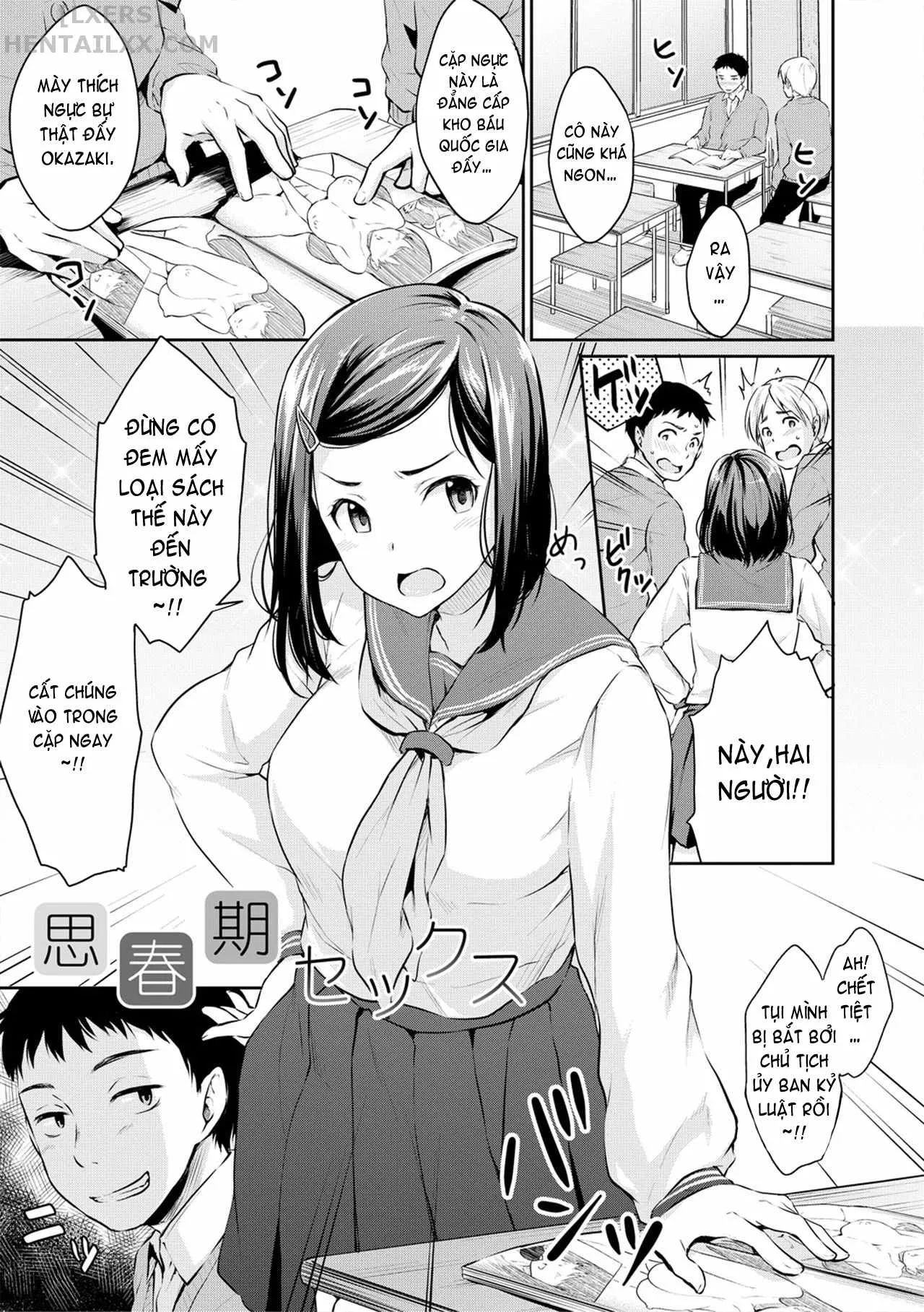 HentaiVN.net - Ảnh 9 - Shishunki Sex - Chap 1