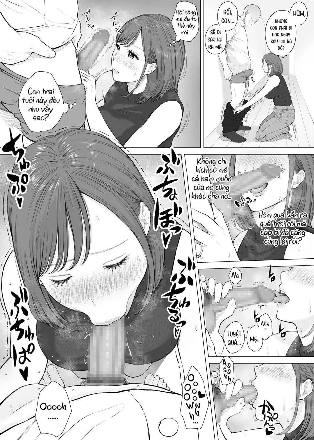 HentaiVN.net - Ảnh 6 - Bắn vào trong mẹ yêu dấu – Loạn luân mẹ con [Daisuki na Kaa-san to Nakadashi Boshi Soukan; Mother and Son Creampie Incest with his Beloved Mom] - Chap 2