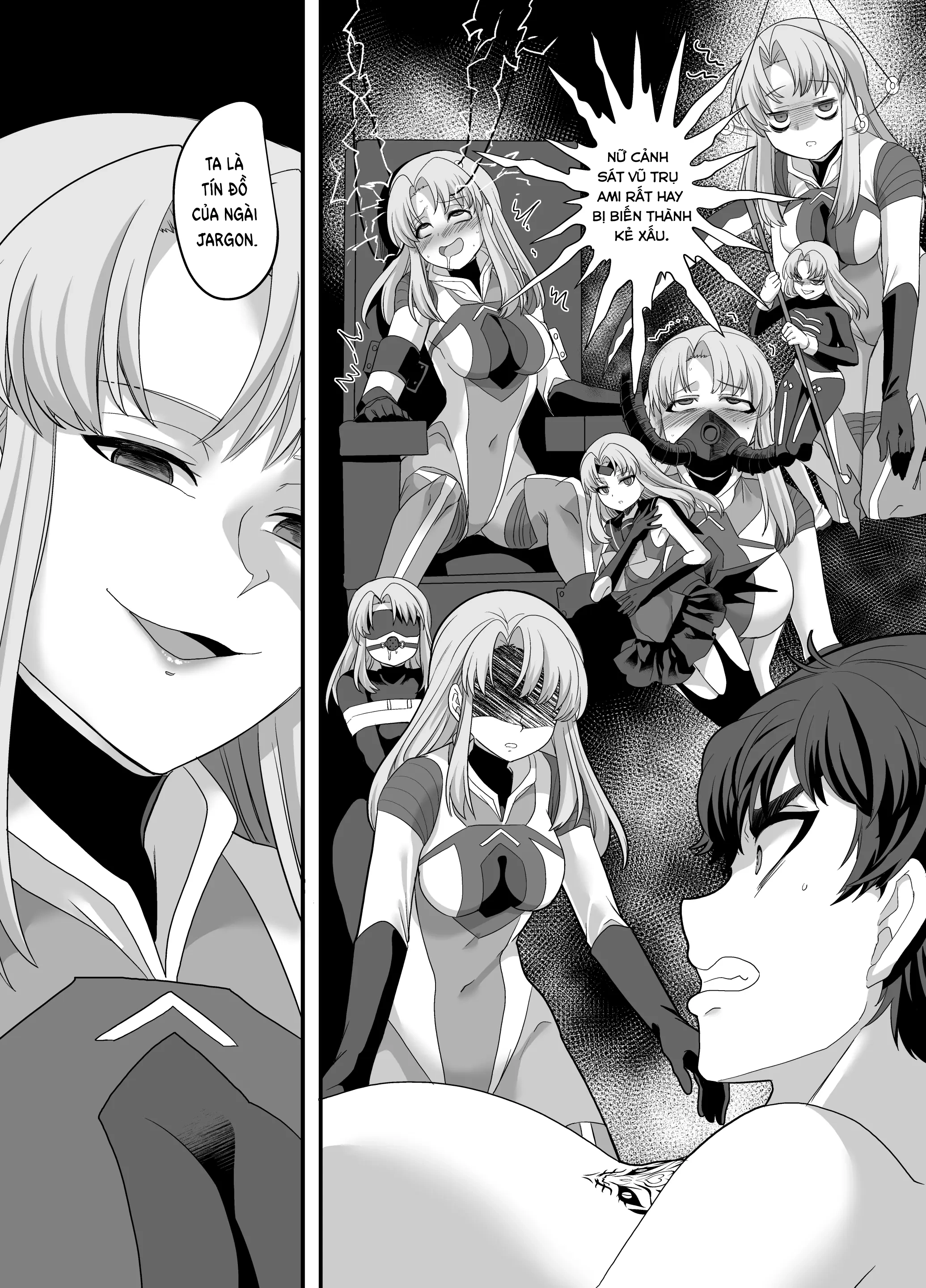 HentaiVN.net - Ảnh 16 - Cảnh sát vũ trụ Jaidan: Thử thách tới từ thế giới dâm dục - Oneshot