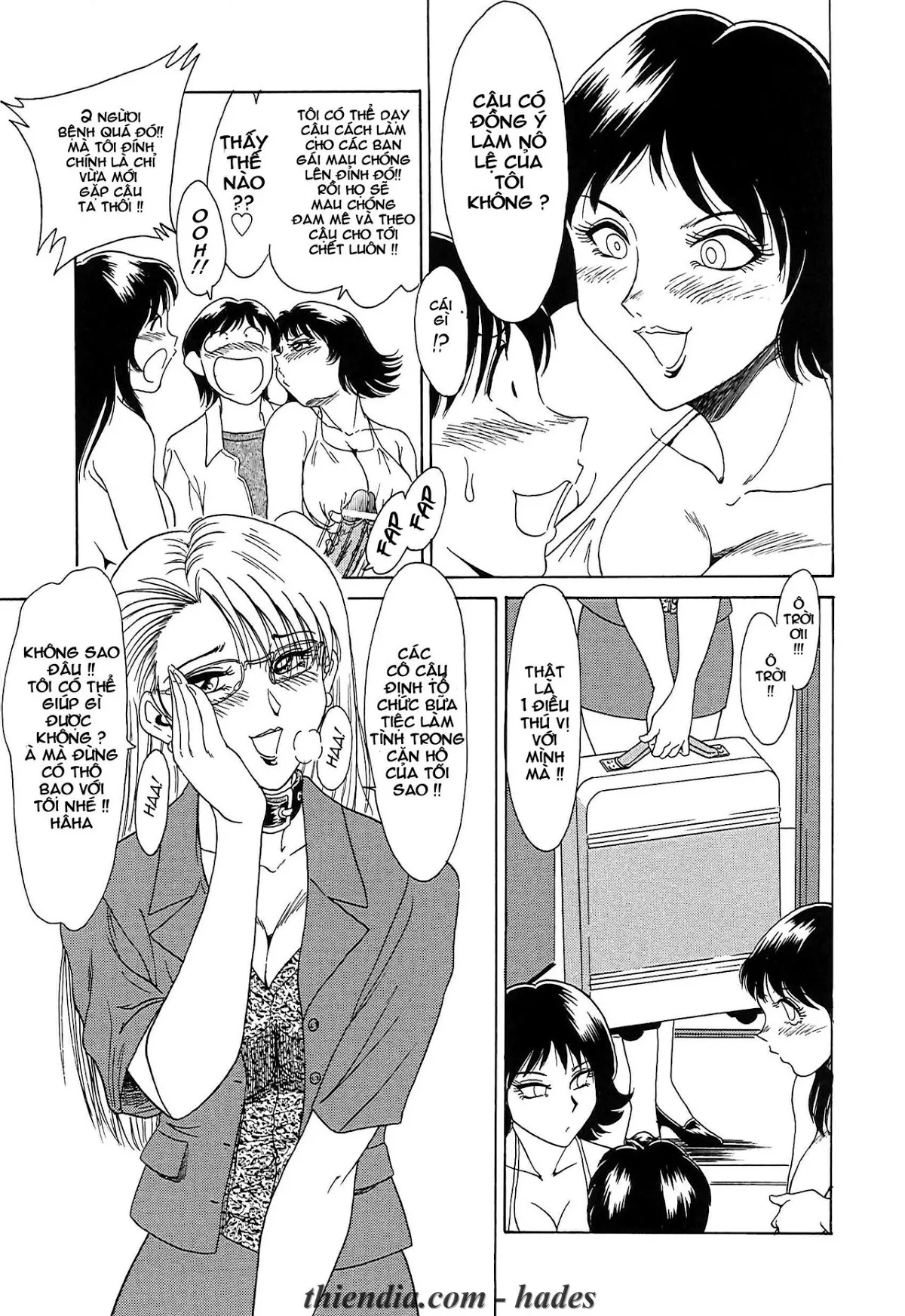 HentaiVN.net - Ảnh 12 - Chou Onee-San Tengoku vol 1+2 [Chou Oneesan Tengoku] - Chap 1