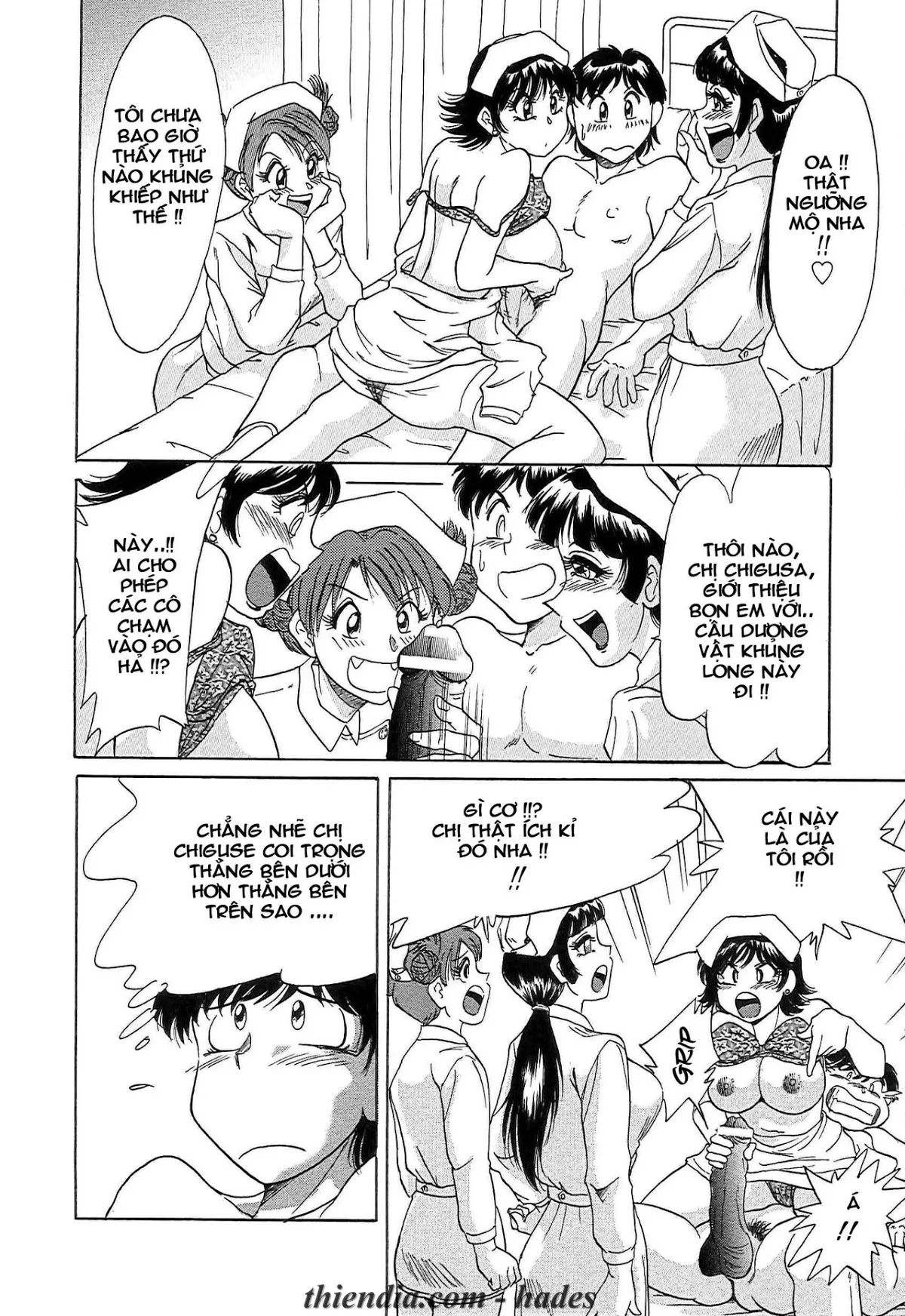 HentaiVN.net - Ảnh 5 - Chou Onee-San Tengoku vol 1+2 [Chou Oneesan Tengoku] - Chap 3