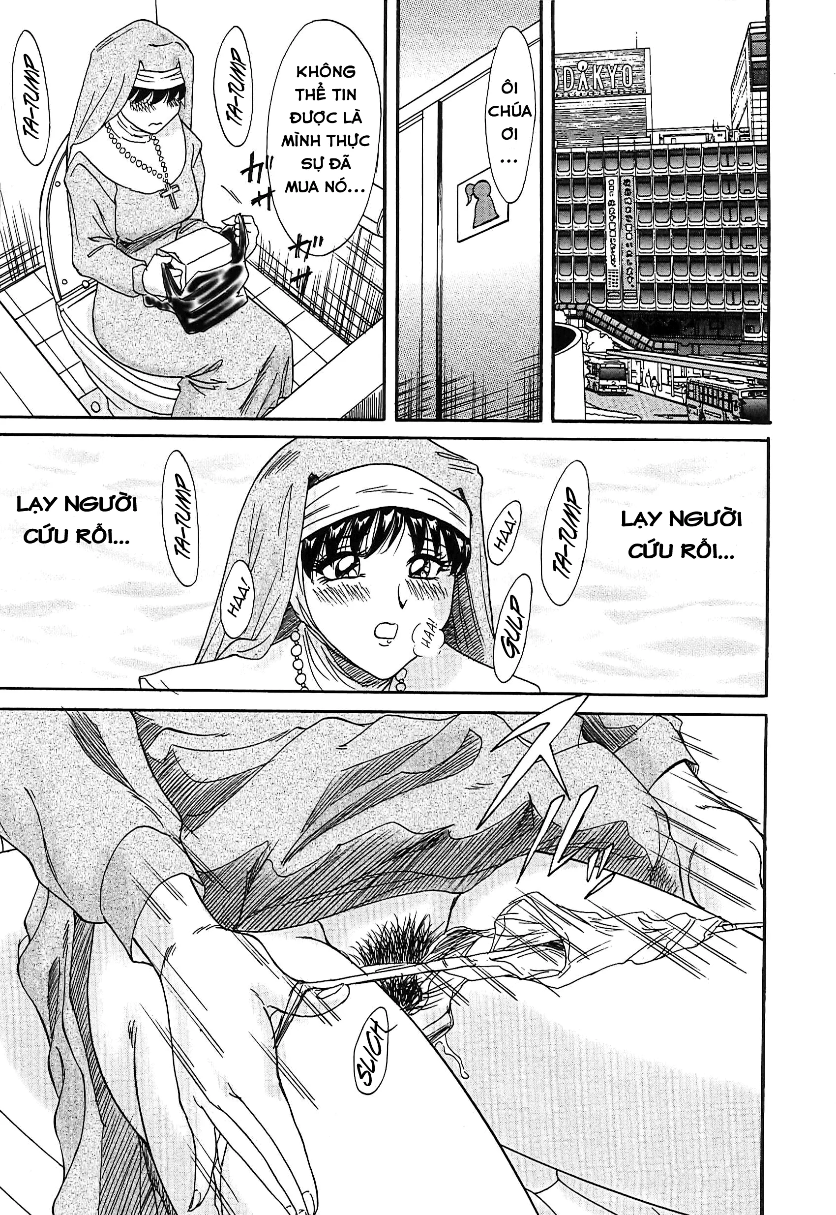 HentaiVN.net - Ảnh 6 - Chou Onee-San Tengoku vol 1+2 [Chou Oneesan Tengoku] - Chap 17 Phòng tắm thác loạn.