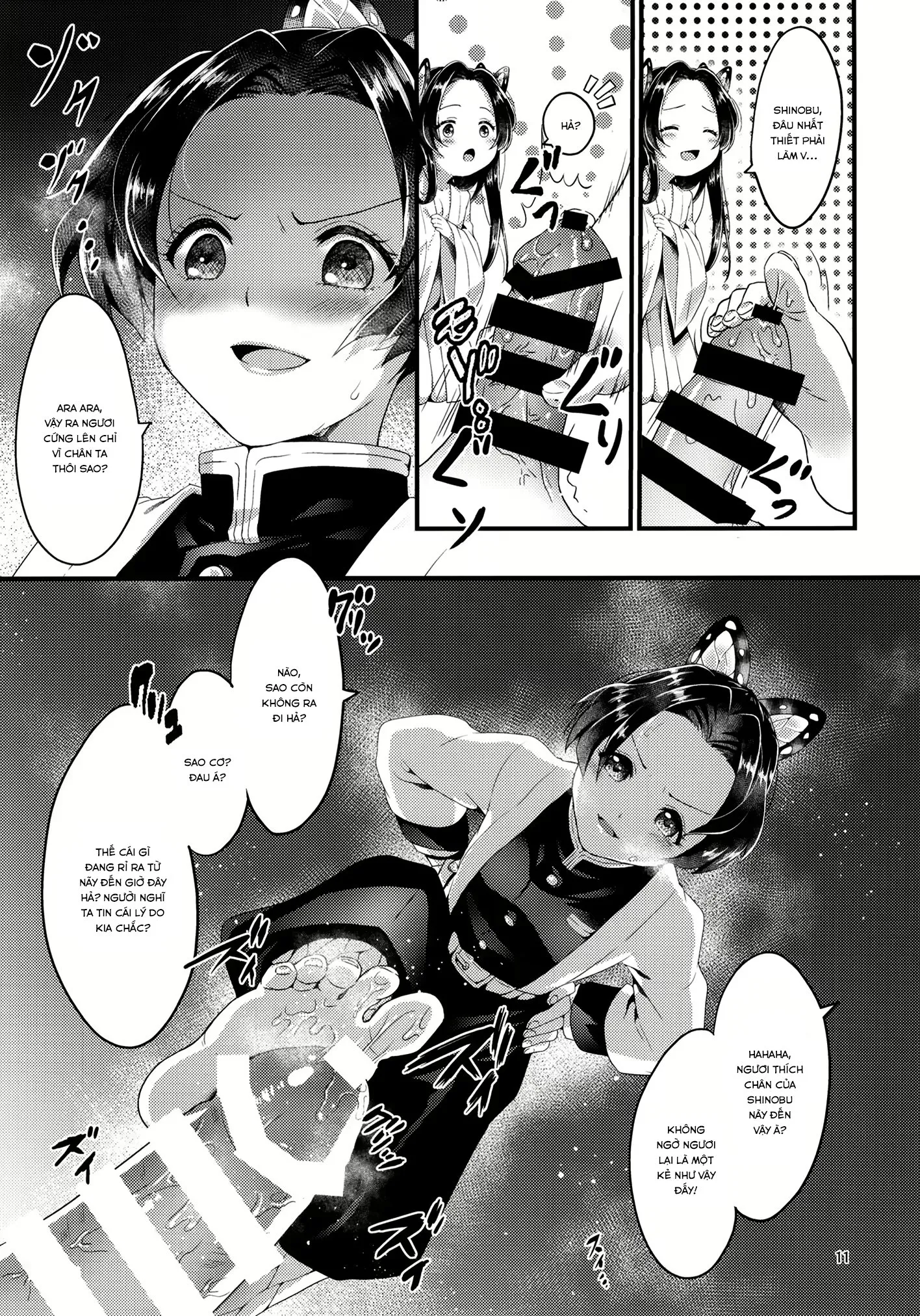 HentaiVN.net - Ảnh 10 - Chào mừng đến Trang viên Hồ Điệp [蝶屋敷へようこそ; Chou Yashiki E Youkoso; Welcome To The Butterfly Mansion] - Chap 1: Kanae Kocho