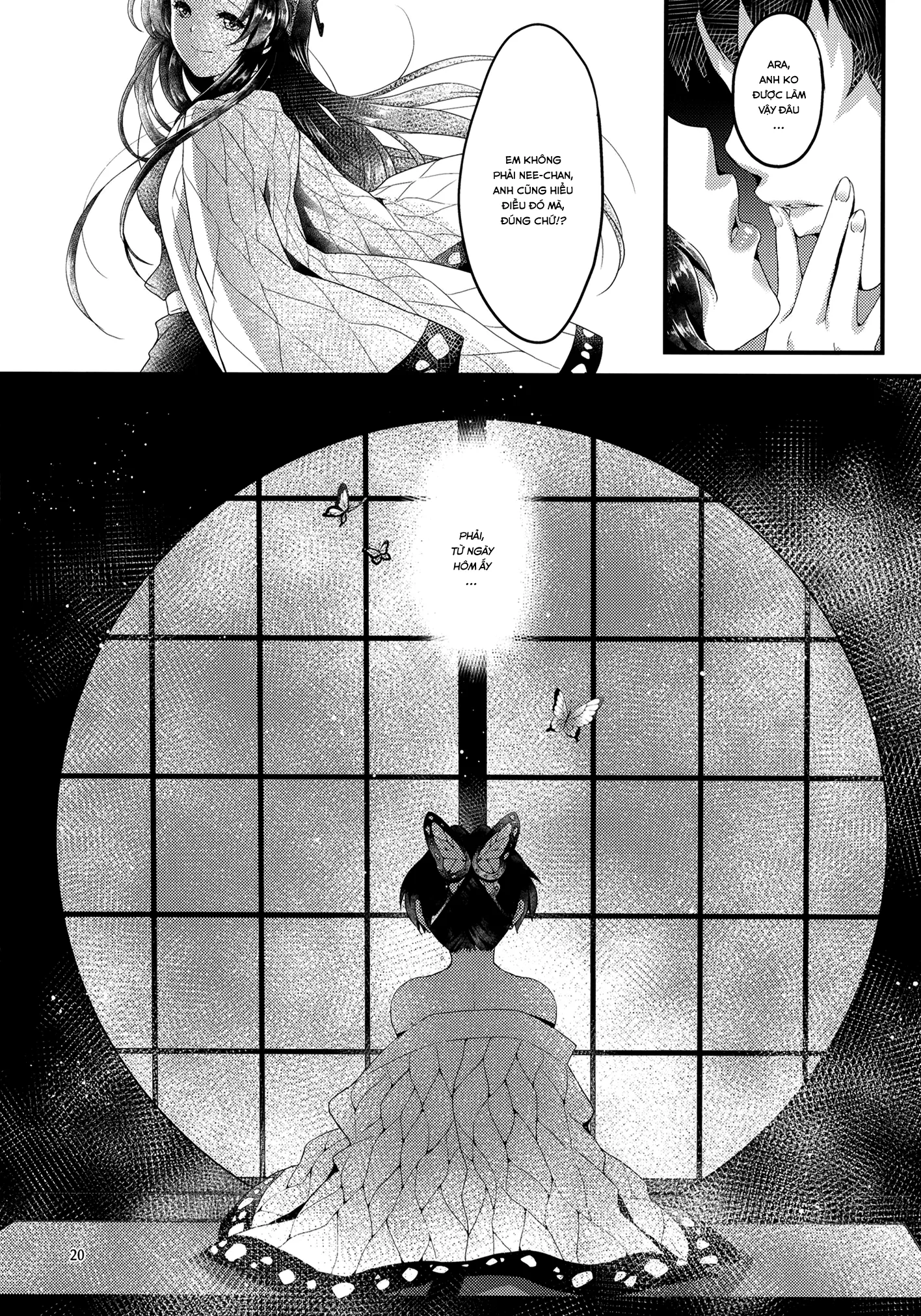 HentaiVN.net - Ảnh 8 - Chào mừng đến Trang viên Hồ Điệp [蝶屋敷へようこそ; Chou Yashiki E Youkoso; Welcome To The Butterfly Mansion] - Chap 2: Shinobu Kochou