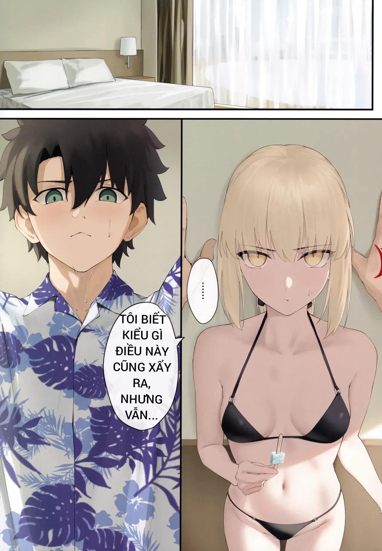 HentaiVN.net - Ảnh 3 - KÌ NGHỈ HÈ CÙNG VỚI ARTORIA ALTER - One shot