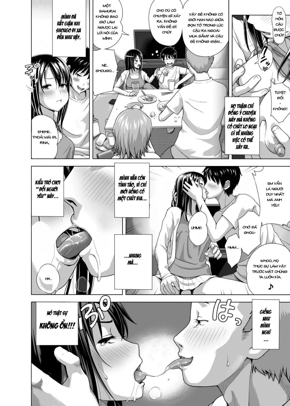 HentaiVN.net - Ảnh 4 - Love Swing [Koibito Gokko] - Chap 1: Swing?