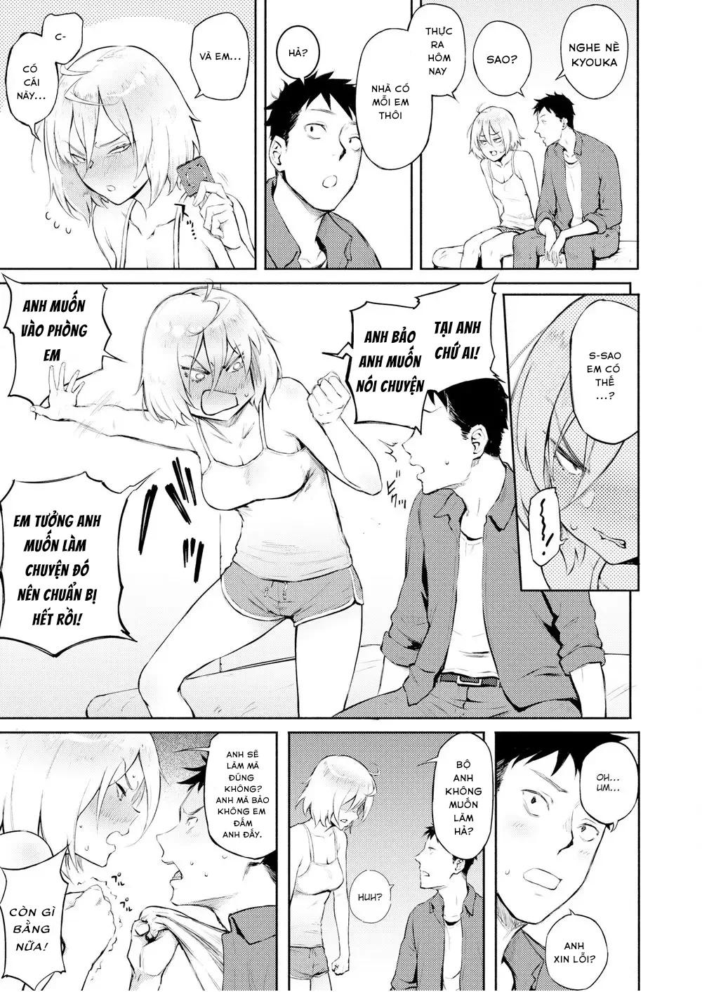 HentaiVN.net - Ảnh 11 - Tình Yêu Nhầm Đích Đến - Oneshot
