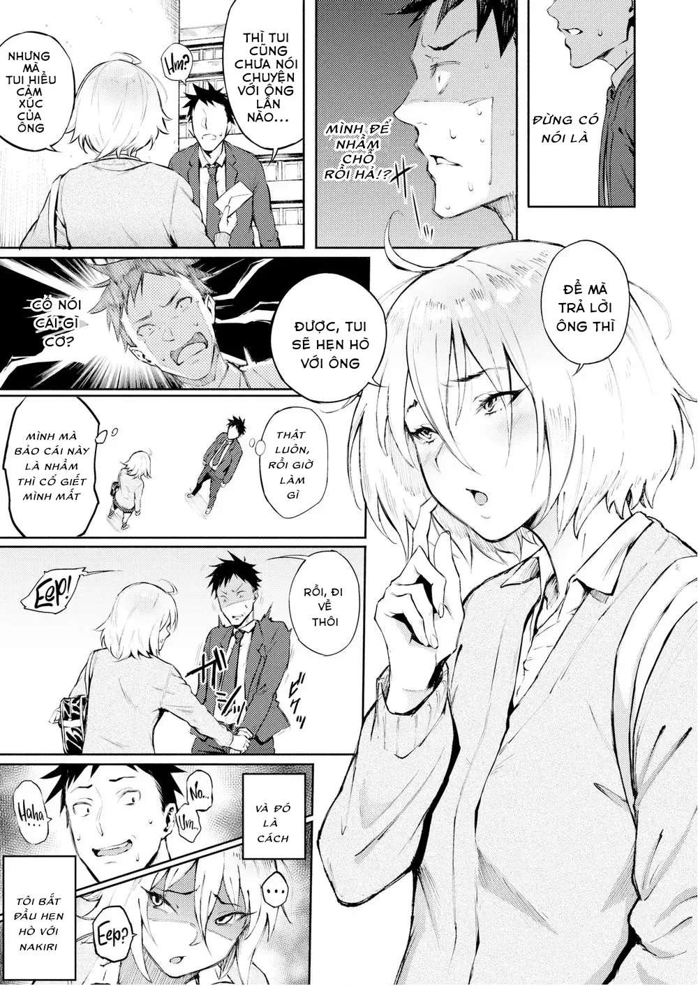 HentaiVN.net - Ảnh 3 - Tình Yêu Nhầm Đích Đến - Oneshot
