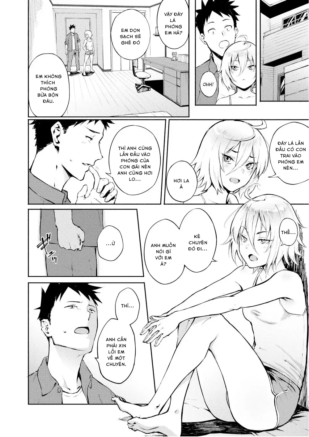 HentaiVN.net - Ảnh 6 - Tình Yêu Nhầm Đích Đến - Oneshot