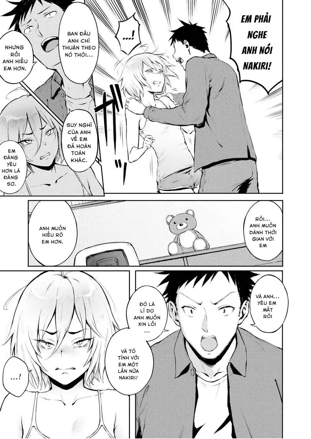 HentaiVN.net - Ảnh 9 - Tình Yêu Nhầm Đích Đến - Oneshot