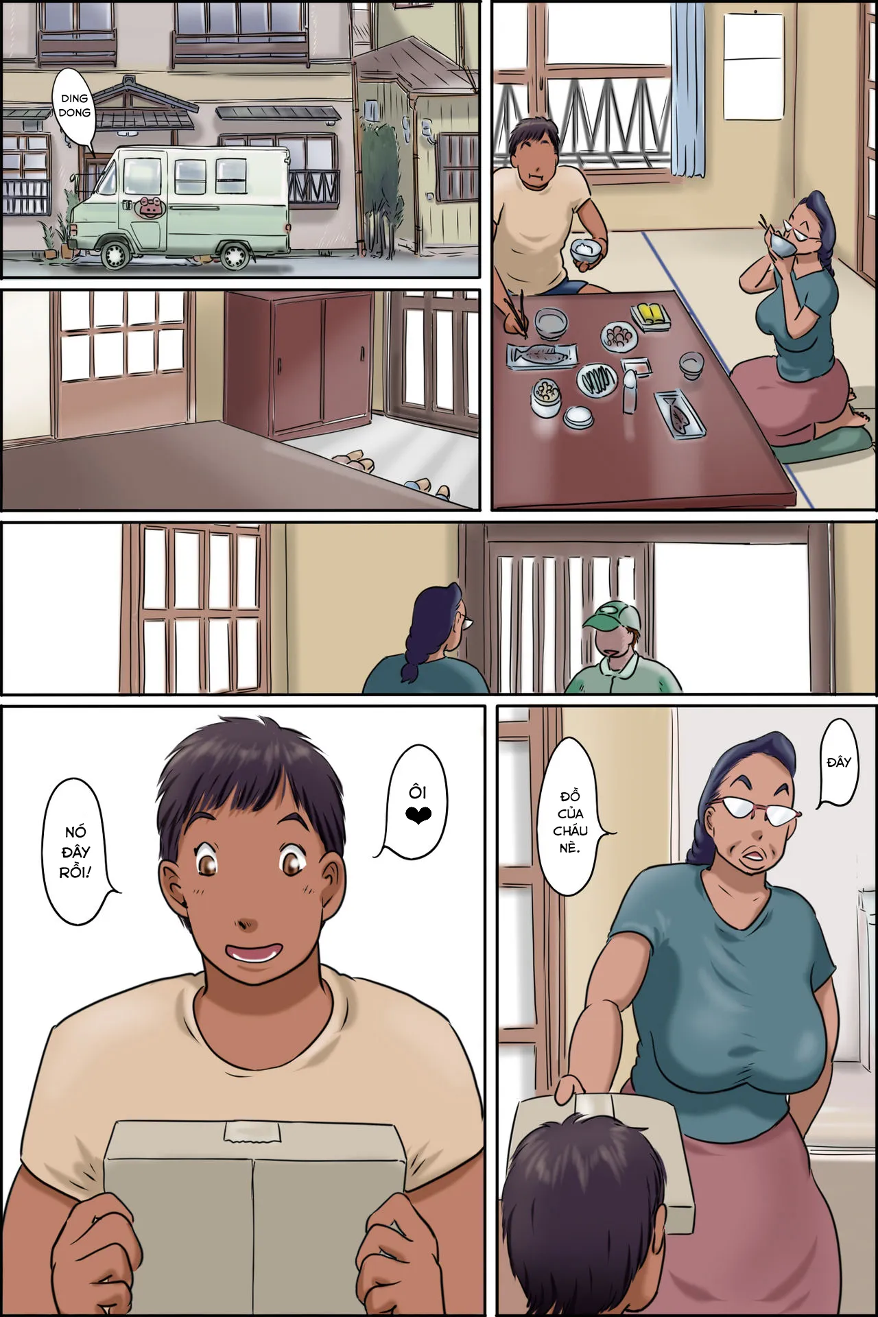 HentaiVN.net - Ảnh 14 - GOGO Shimura no Oba-chan - Chap 2