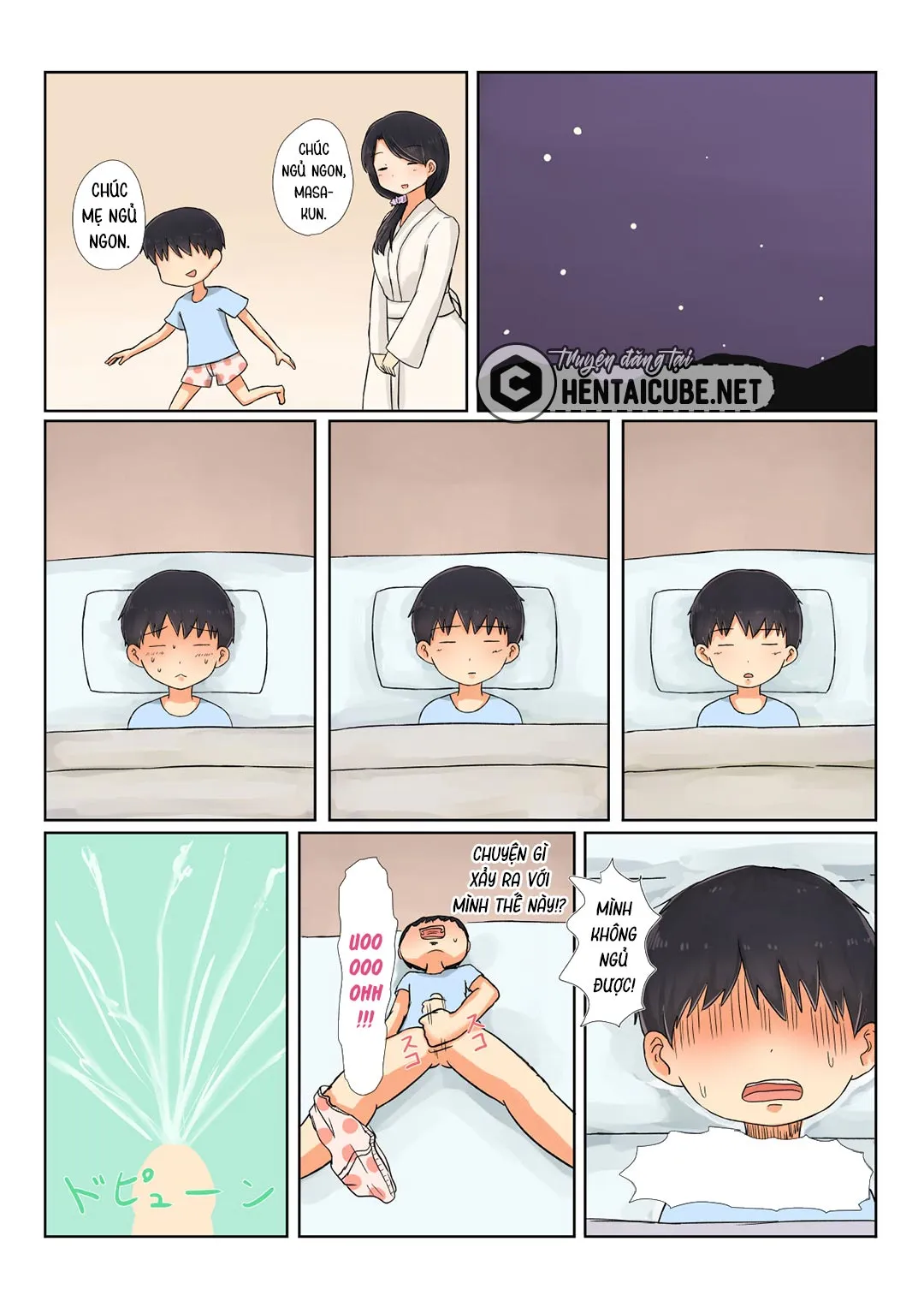 HentaiVN.net - Ảnh 19 - Mẹ ơi, con về rồi! [Tadaima Kaasan; I'm Home Mom] - Oneshot