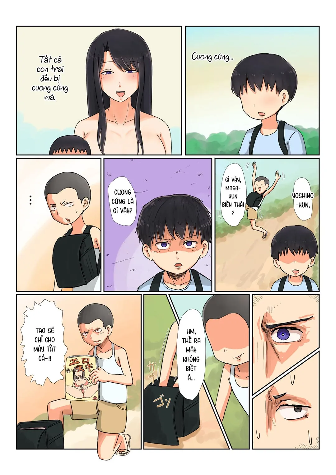 HentaiVN.net - Ảnh 21 - Mẹ ơi, con về rồi! [Tadaima Kaasan; I'm Home Mom] - Oneshot