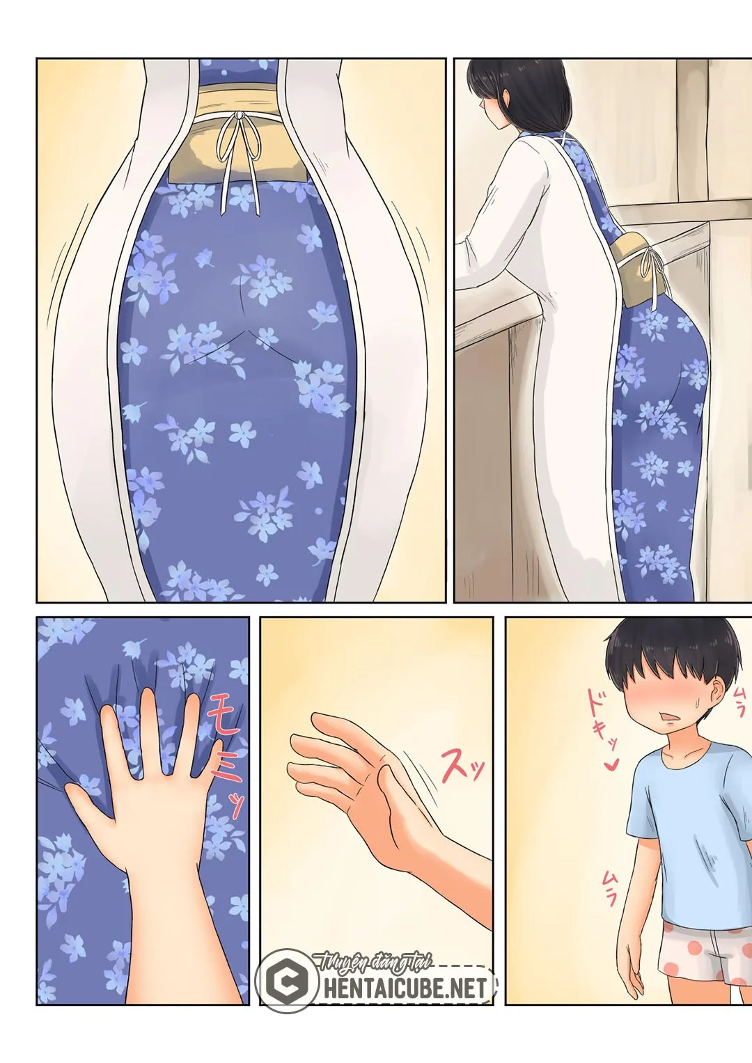 HentaiVN.net - Ảnh 46 - Mẹ ơi, con về rồi! [Tadaima Kaasan; I'm Home Mom] - Oneshot