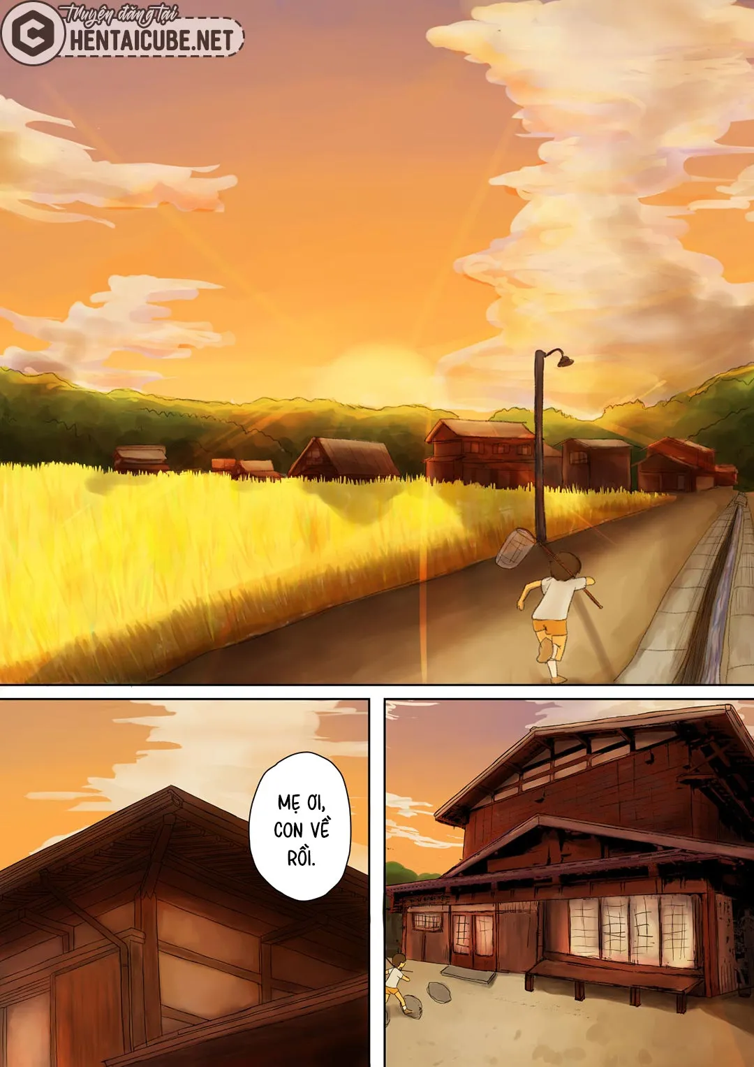 HentaiVN.net - Ảnh 5 - Mẹ ơi, con về rồi! [Tadaima Kaasan; I'm Home Mom] - Oneshot
