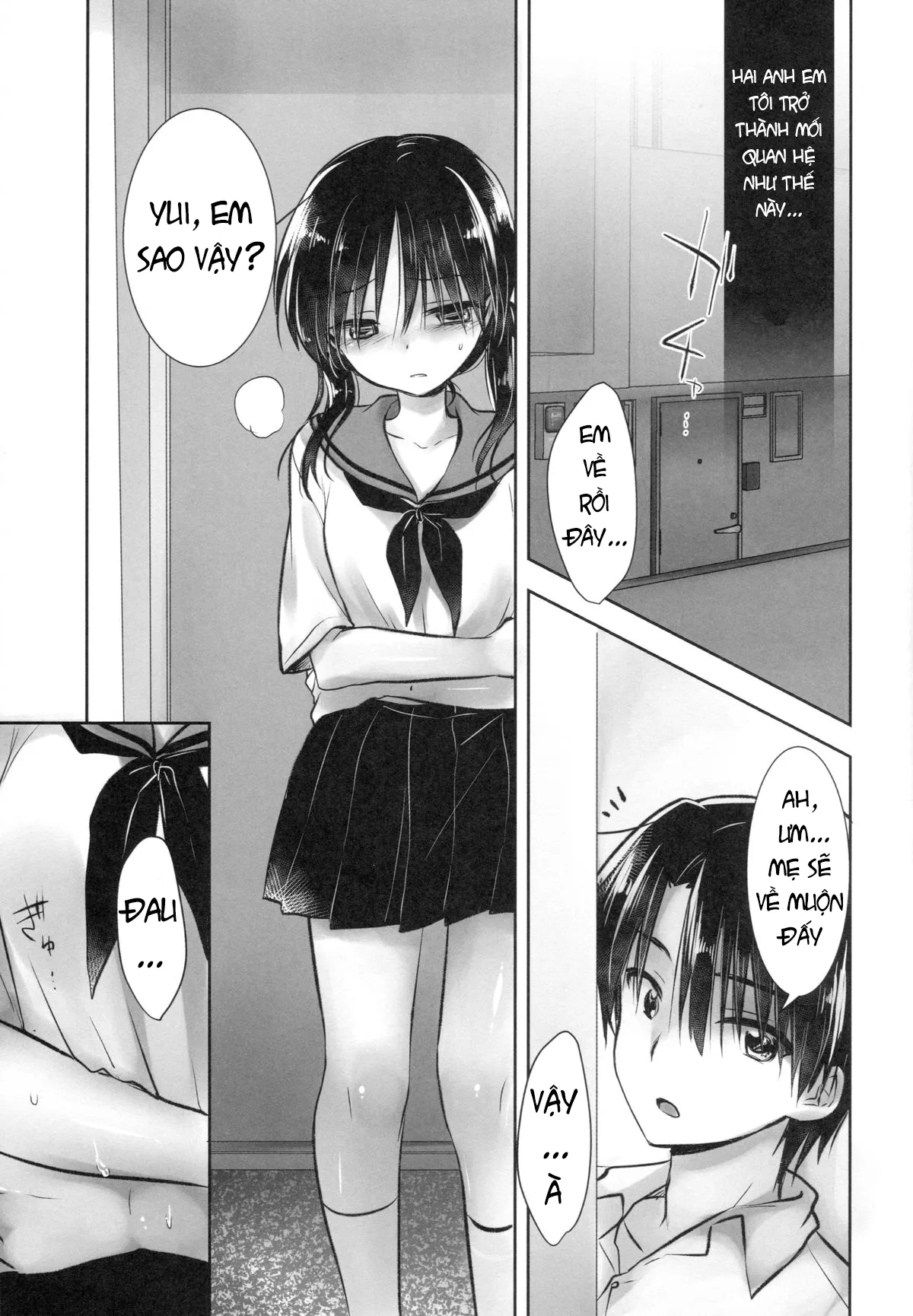 HentaiVN.net - Ảnh 8 - Okigae Sex - Chap 1