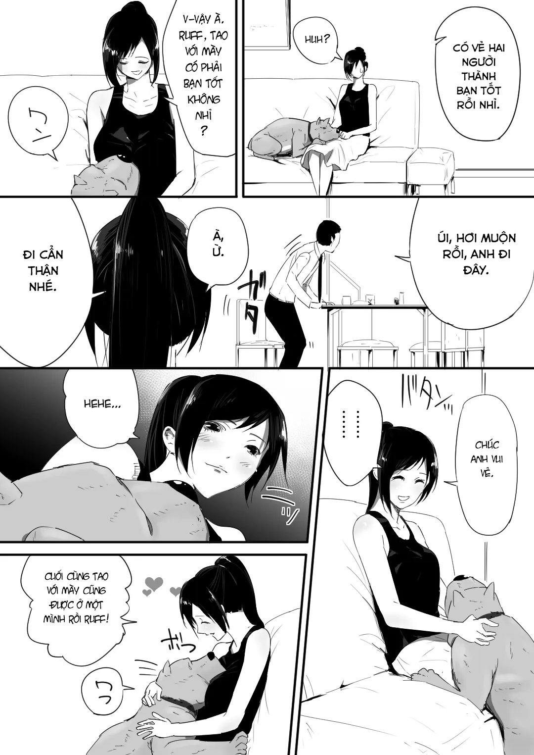 HentaiVN.net - Ảnh 11 - Wagaya ni Inu ga Yattekita - Oneshot