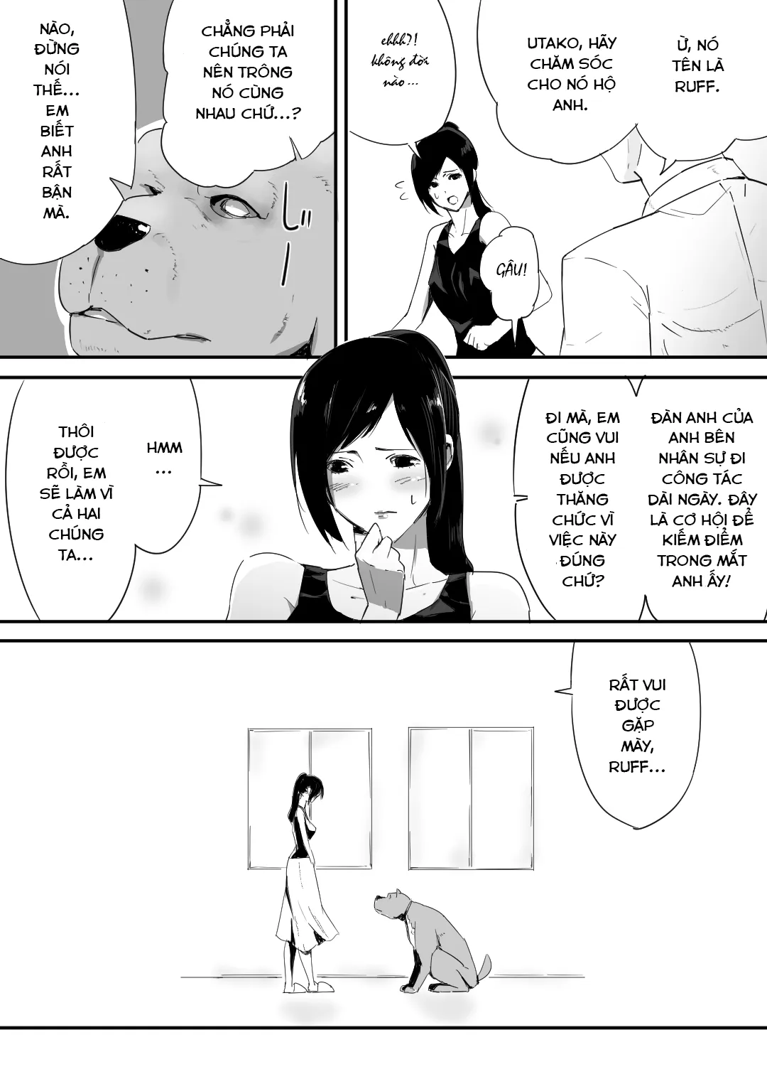 HentaiVN.net - Ảnh 5 - Wagaya ni Inu ga Yattekita - Oneshot