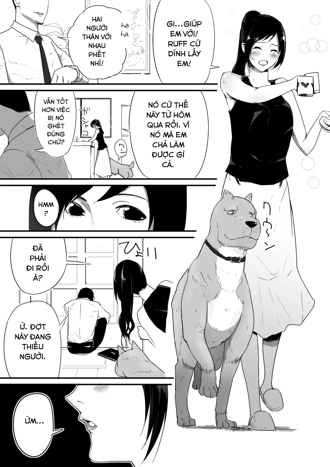 HentaiVN.net - Ảnh 7 - Wagaya ni Inu ga Yattekita - Oneshot