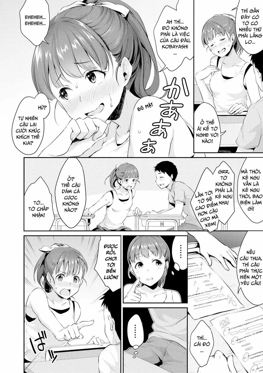 HentaiVN.net - Ảnh 4 - Lớp học của những thiếu niên hứng tình [Puberty Study Session; Shishunki no obenkyou] - Chap 1