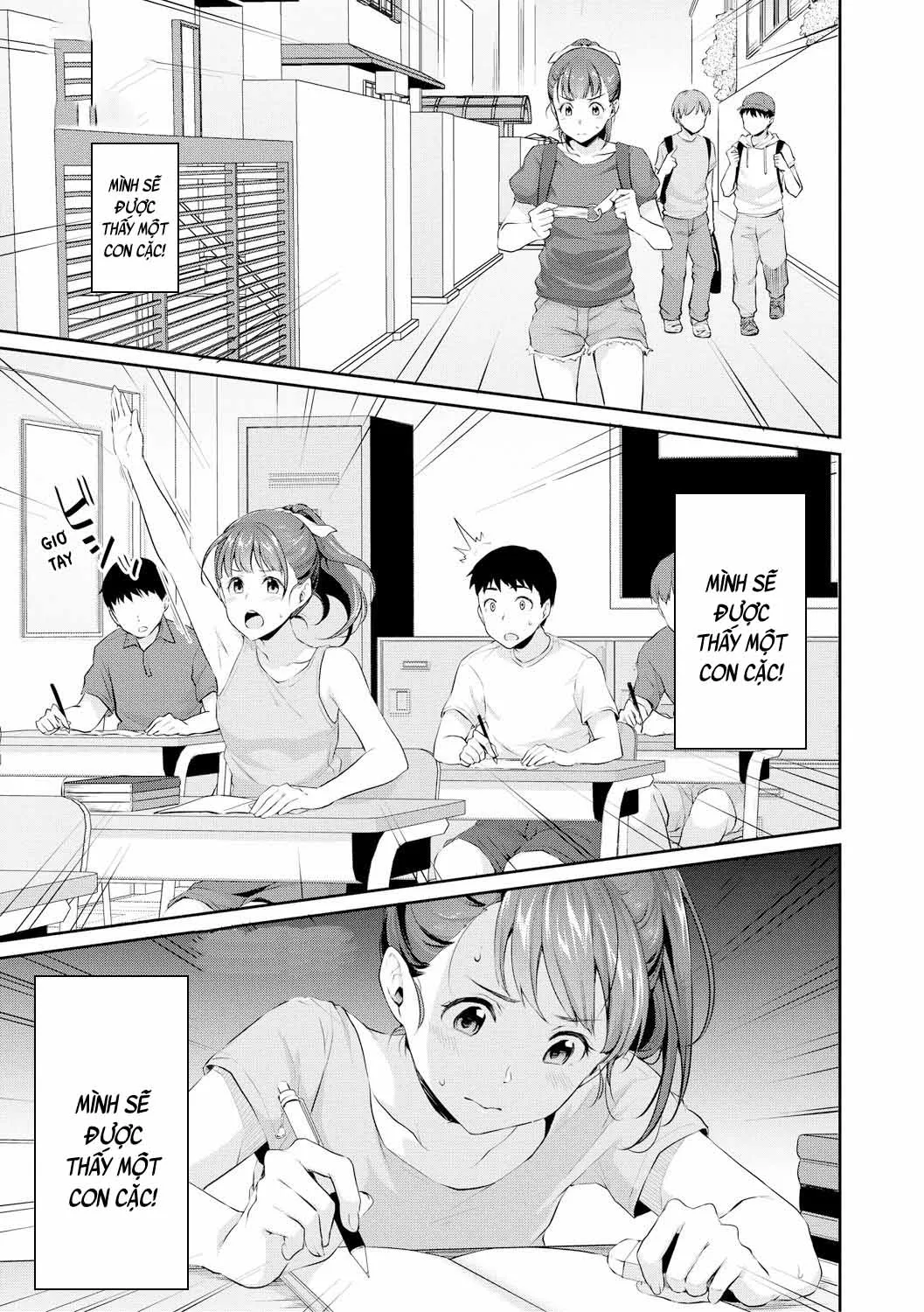 HentaiVN.net - Ảnh 5 - Lớp học của những thiếu niên hứng tình [Puberty Study Session; Shishunki no obenkyou] - Chap 1