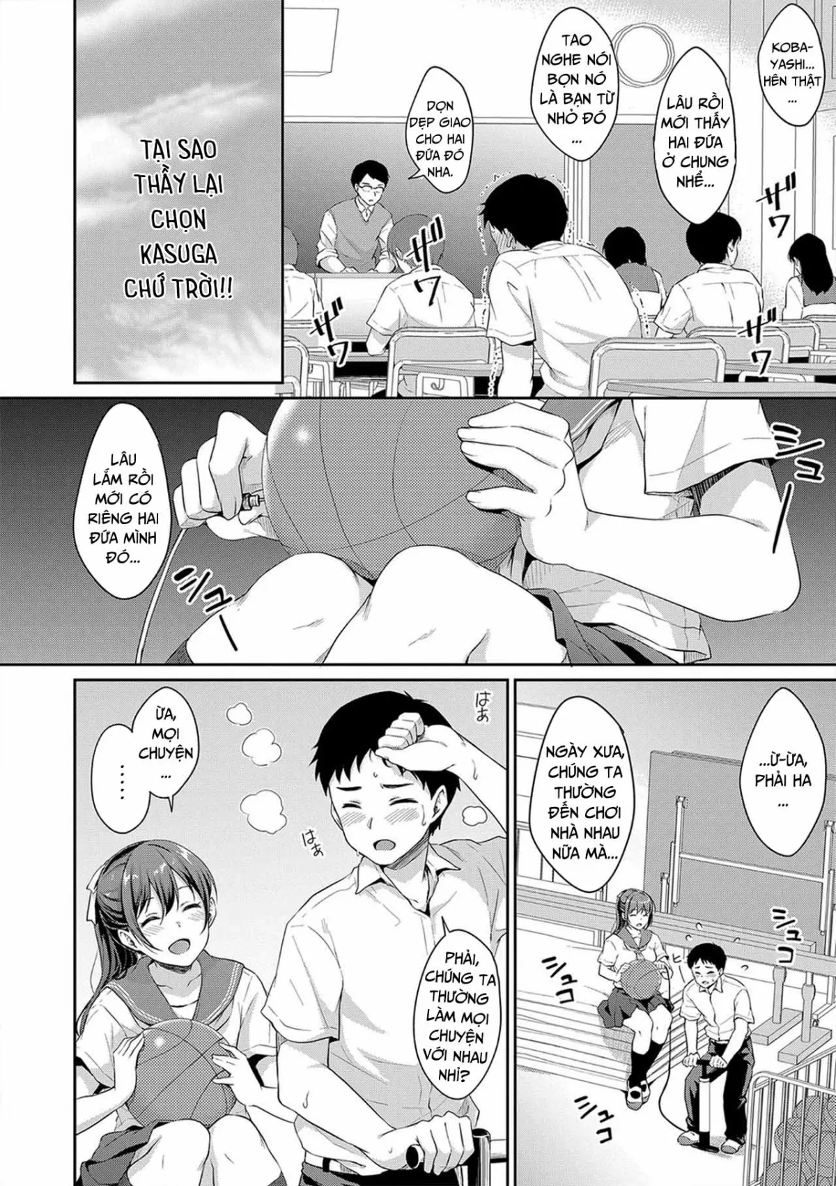 HentaiVN.net - Ảnh 4 - Lớp học của những thiếu niên hứng tình [Puberty Study Session; Shishunki no obenkyou] - Chap 3
