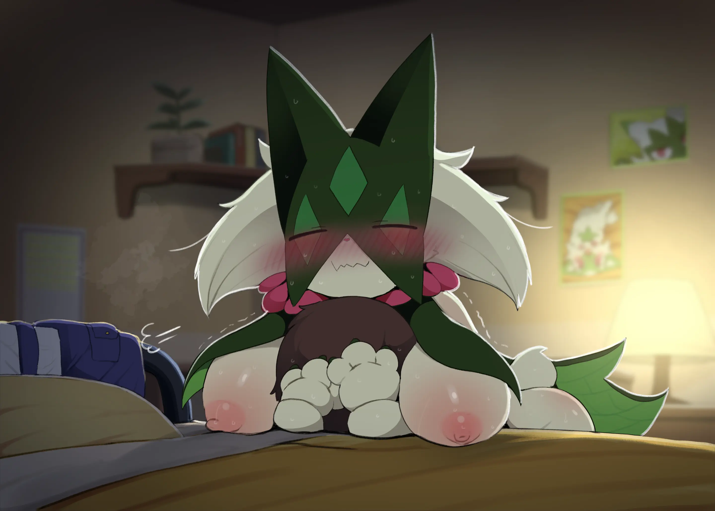 HentaiVN.net - Ảnh 17 - Meowscarada làm nũng - Oneshot