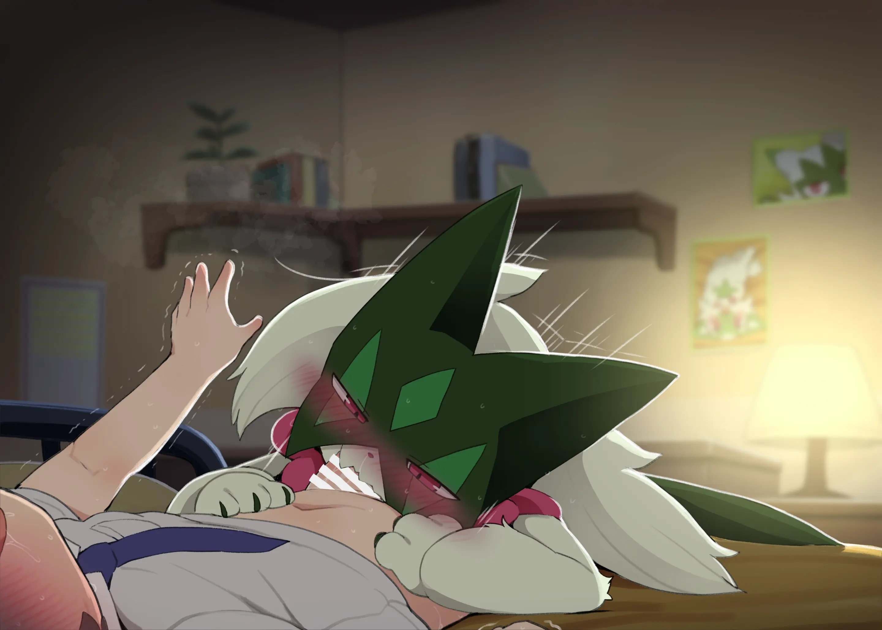 HentaiVN.net - Ảnh 4 - Meowscarada làm nũng - Oneshot