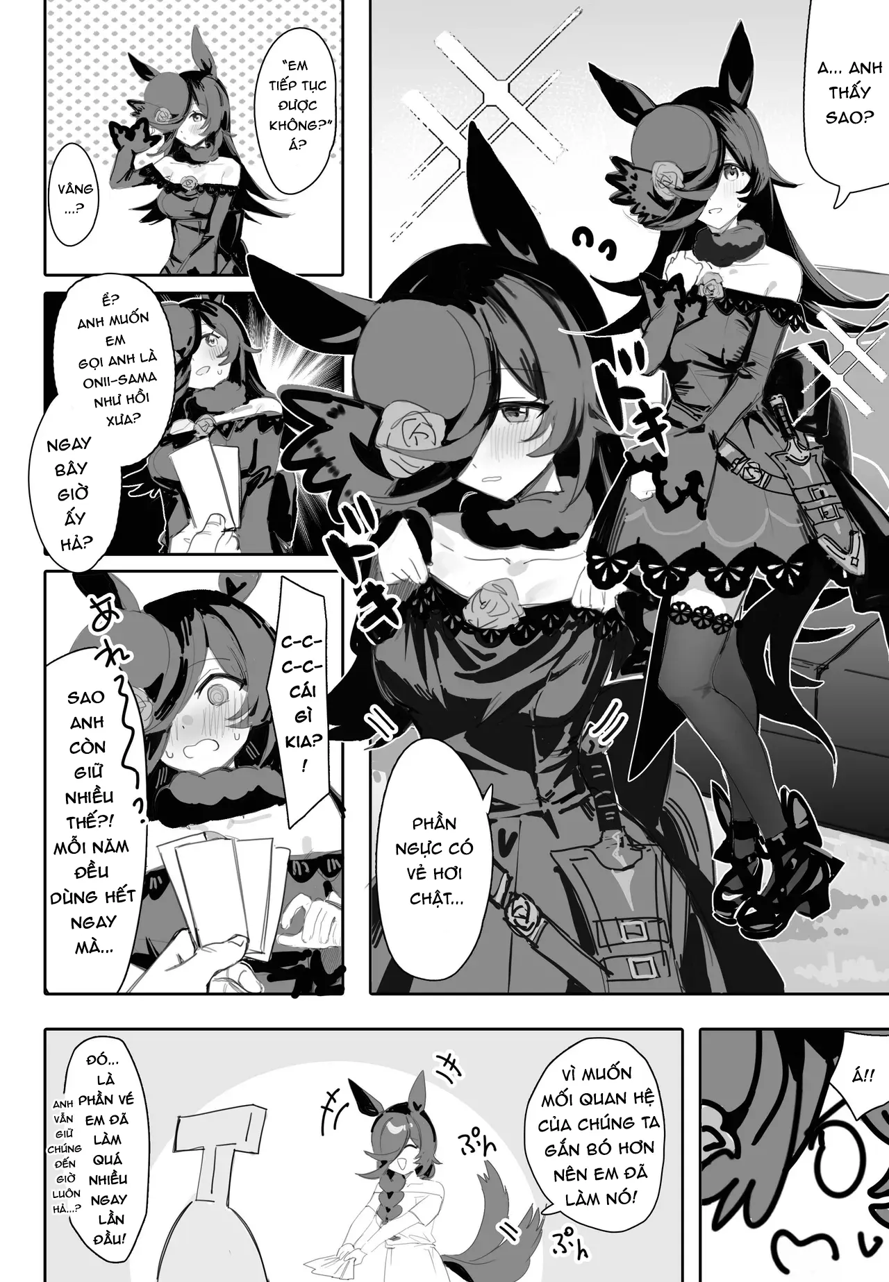 HentaiVN.net - Ảnh 4 - Dù Hiện tại hay Tương Lai, Anh mãi mãi là người mà Em yêu - oneshot ngọt