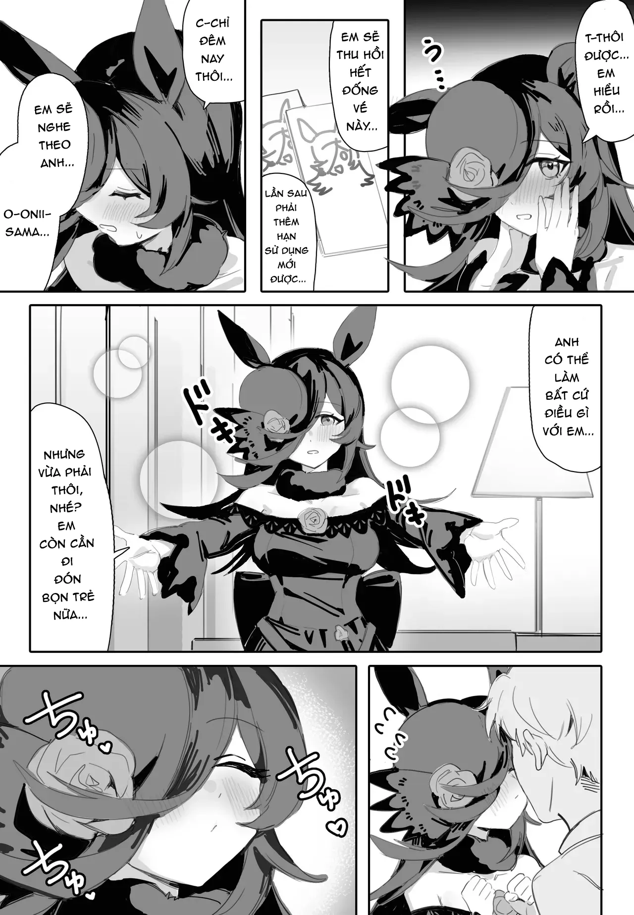 HentaiVN.net - Ảnh 5 - Dù Hiện tại hay Tương Lai, Anh mãi mãi là người mà Em yêu - oneshot ngọt